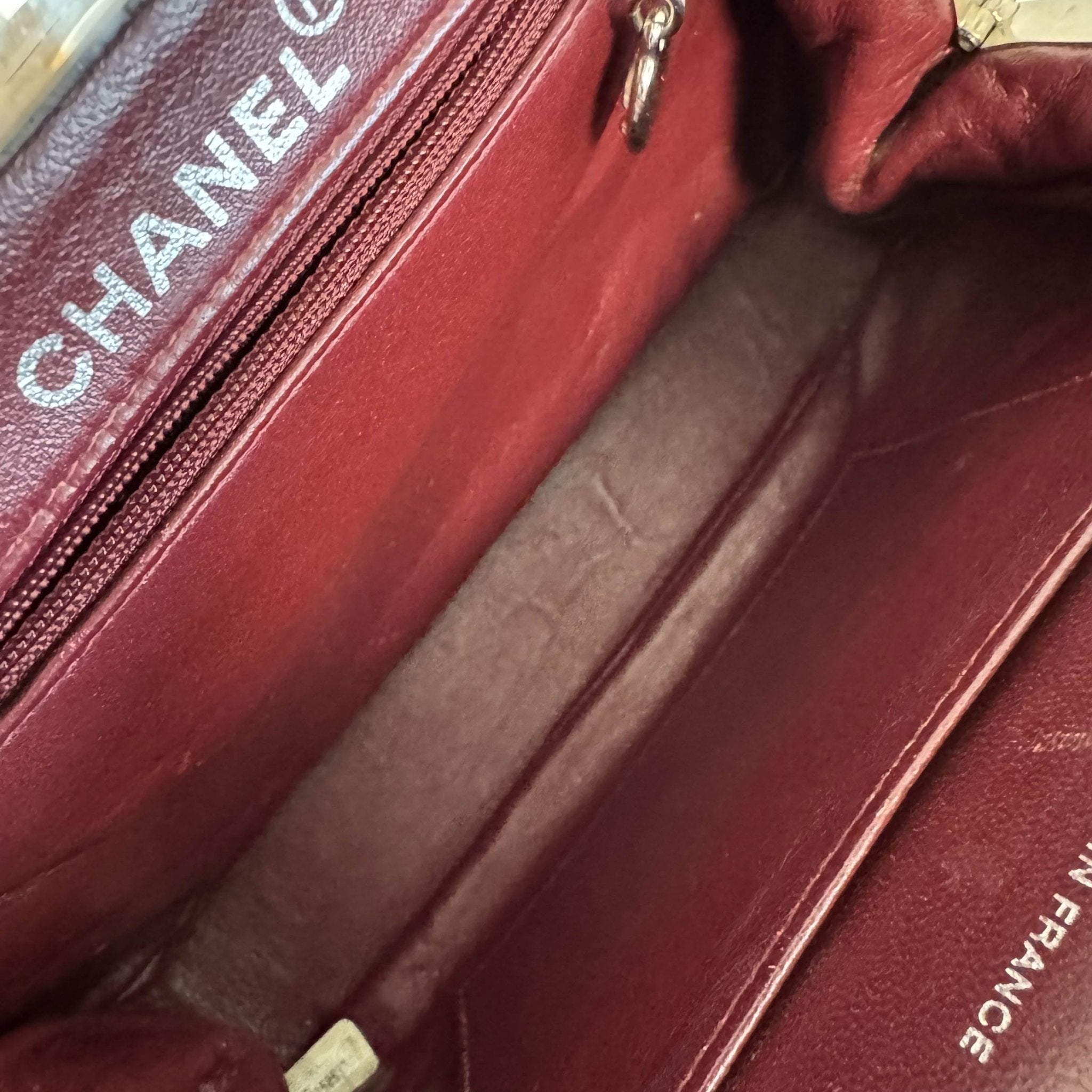 CHANEL Black Lambskin Leather Top Handle Bag, in , Sold by HIVE PRELOVED - Handle Bags, ,