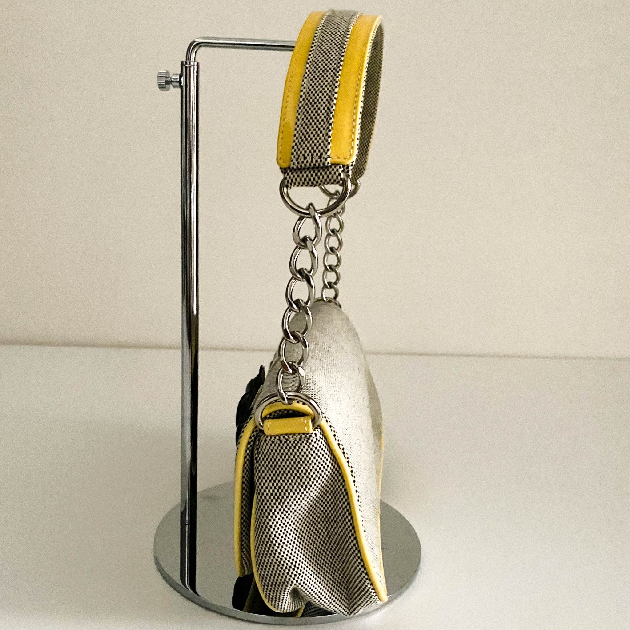 CHANEL Camellia CC No. 5 Canvas / Patent Shoulder Bag, in , Sold by HIVE PRELOVED - Shoulder Bags, ,