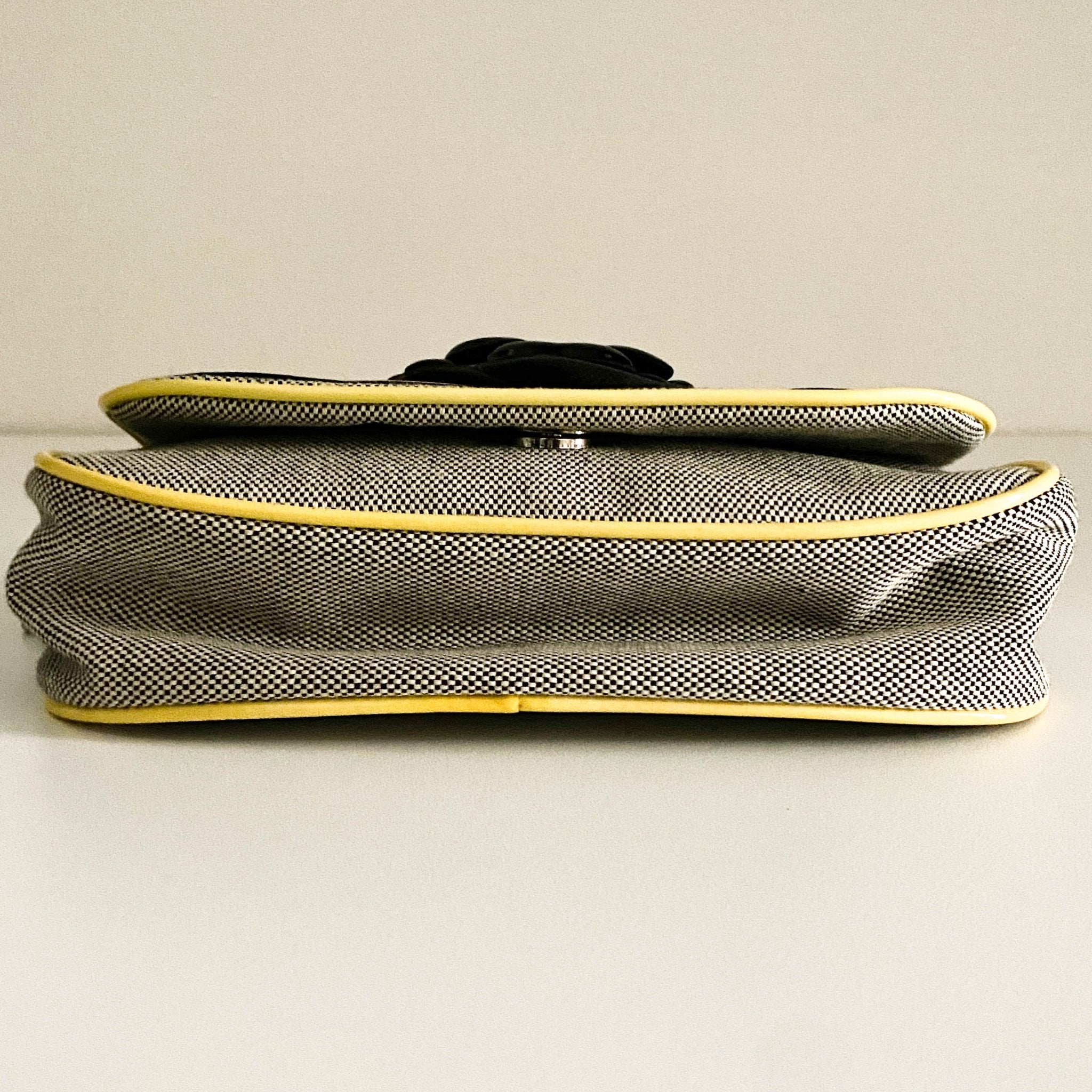 CHANEL Camellia CC No. 5 Canvas / Patent Shoulder Bag, in , Sold by HIVE PRELOVED - Shoulder Bags, ,