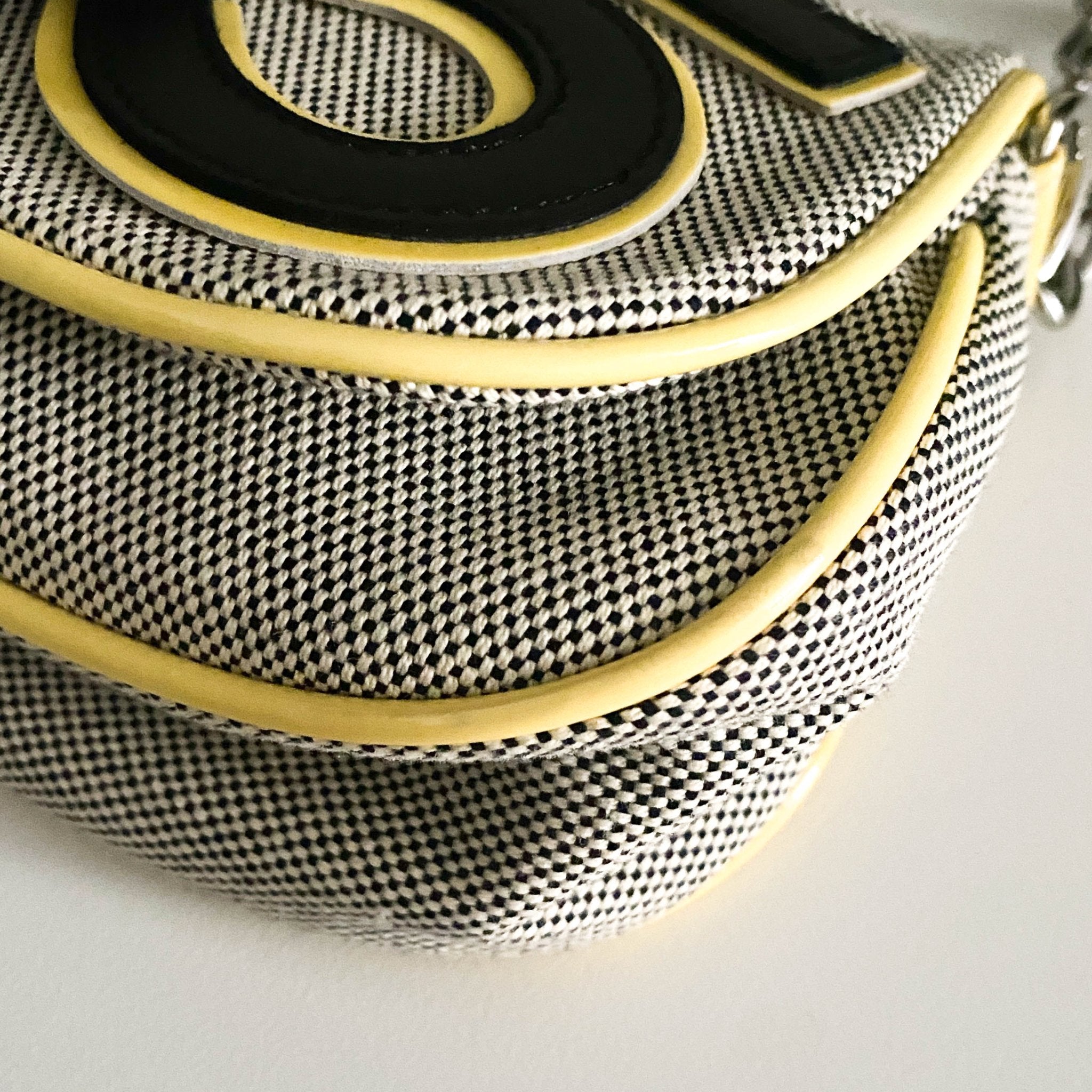 CHANEL Camellia CC No. 5 Canvas / Patent Shoulder Bag, in , Sold by HIVE PRELOVED - Shoulder Bags, ,