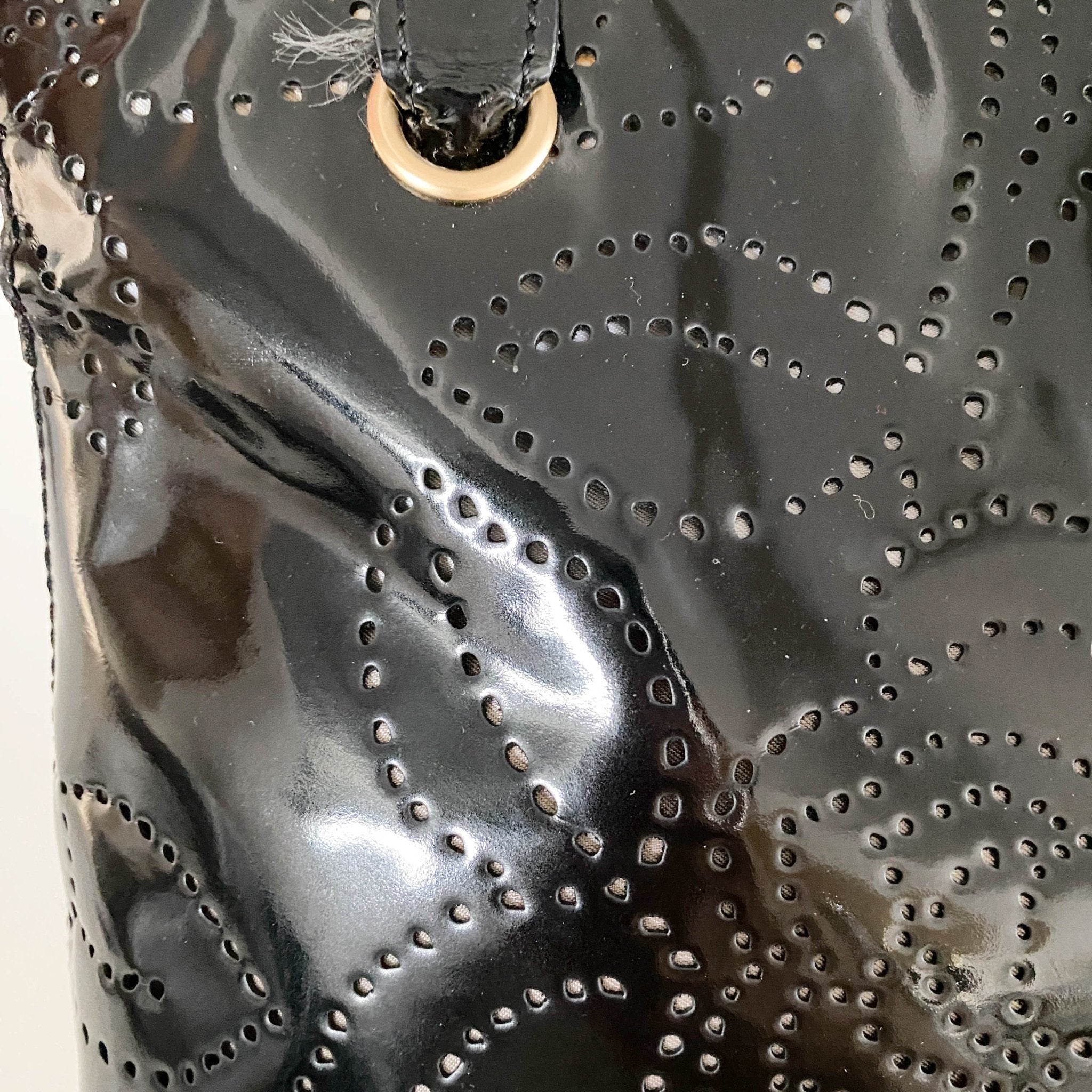 CHANEL Camellia Patent Leather Black Tote Bag, in , Sold by HIVE PRELOVED - Totes, ,