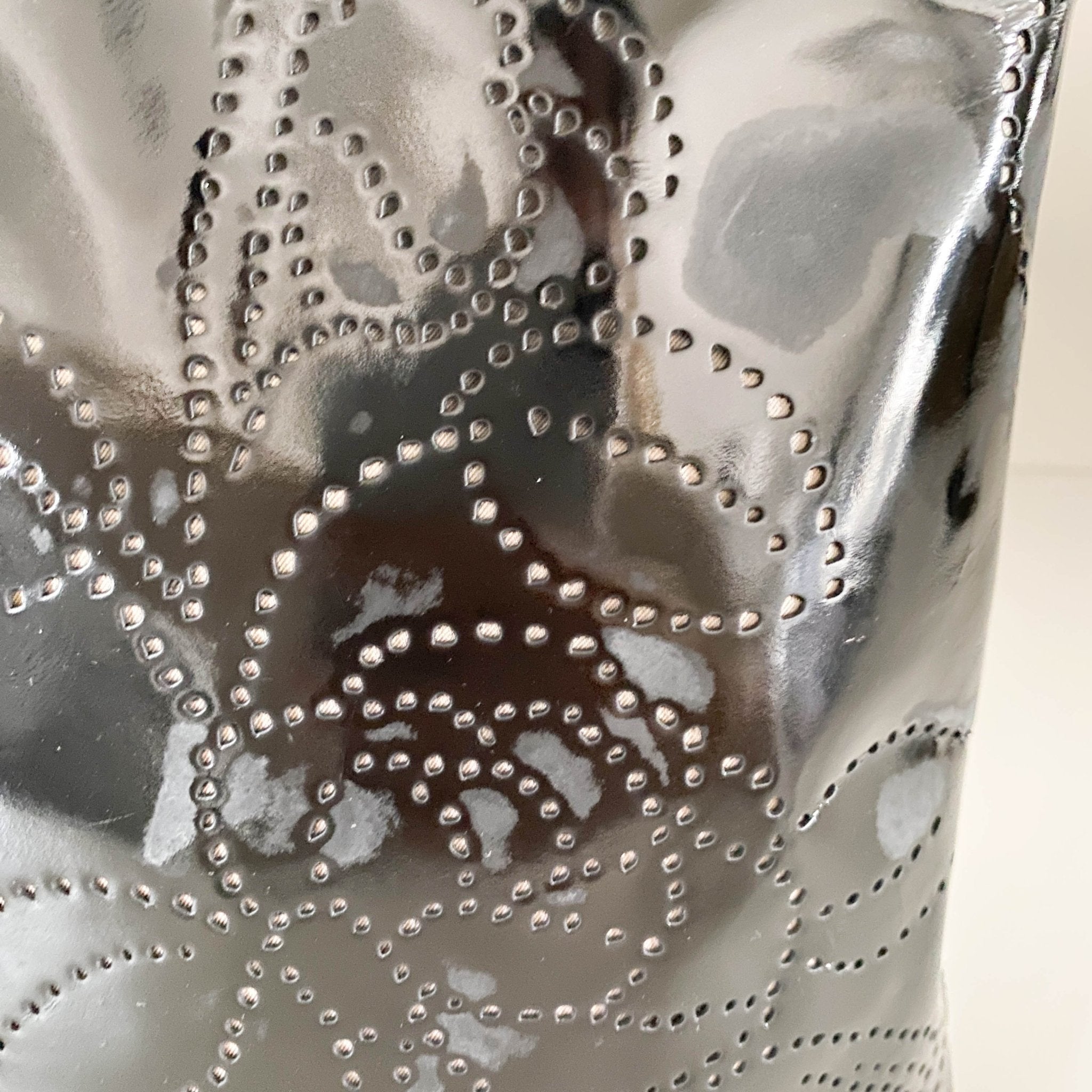 CHANEL Camellia Patent Leather Black Tote Bag, in , Sold by HIVE PRELOVED - Totes, ,