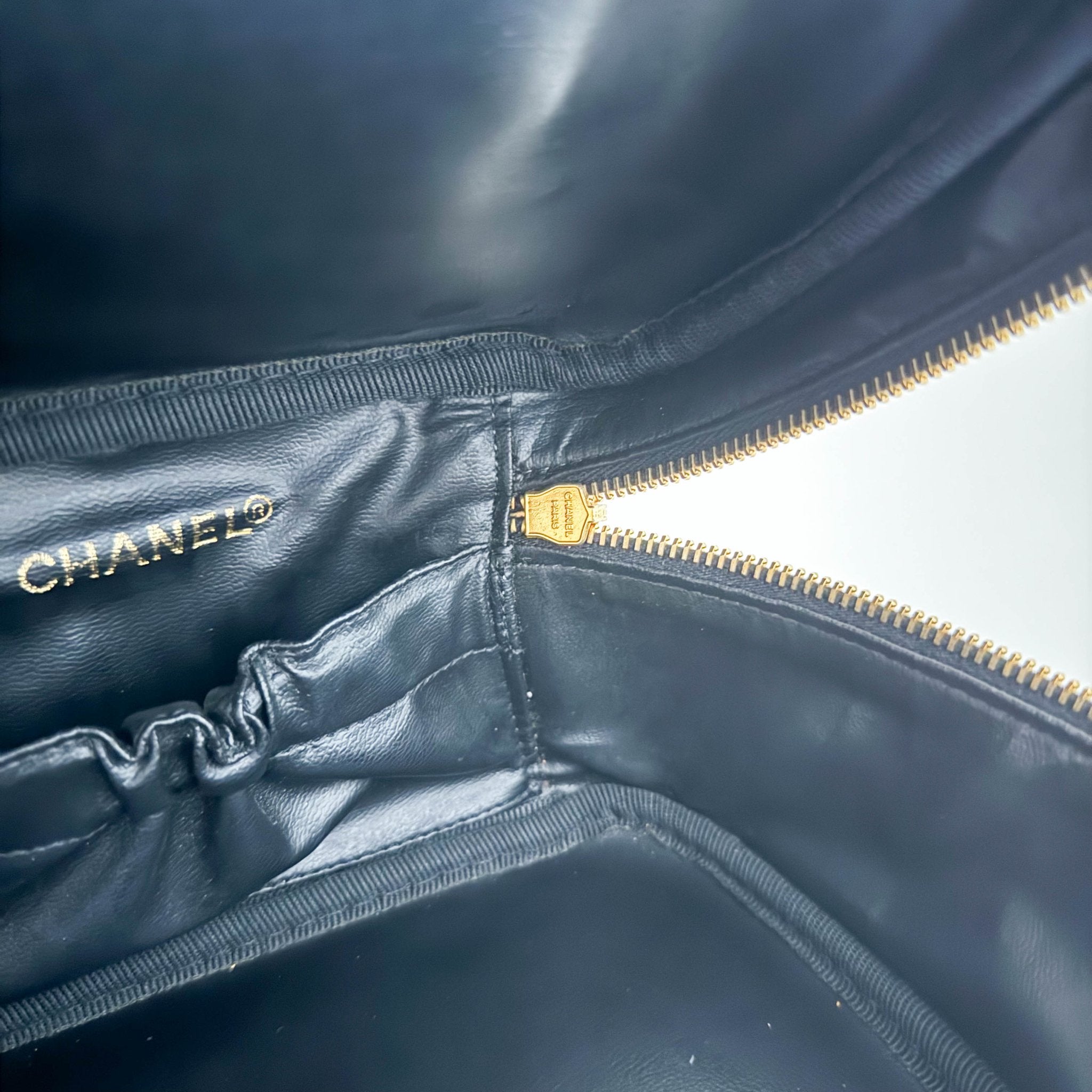 CHANEL Caviar CC Vanity Cosmetic Case Black, in , Sold by HIVE PRELOVED - Handle Bags, ,