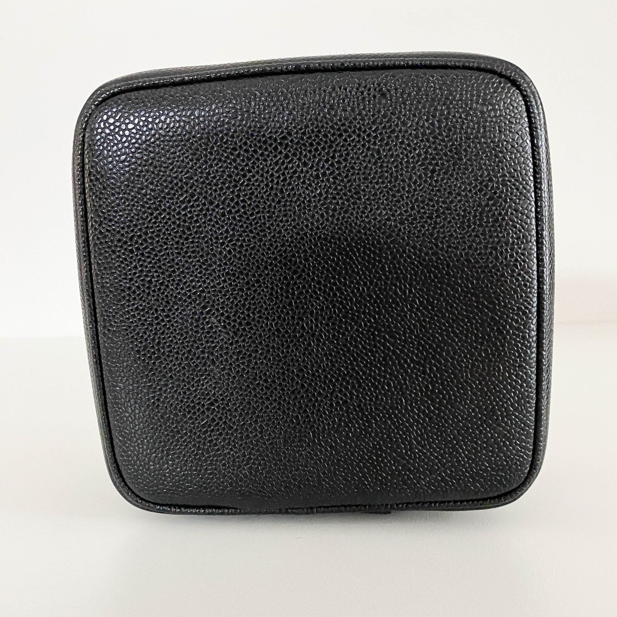CHANEL Caviar CC Vanity Cosmetic Case Black, in , Sold by HIVE PRELOVED - Handle Bags, ,