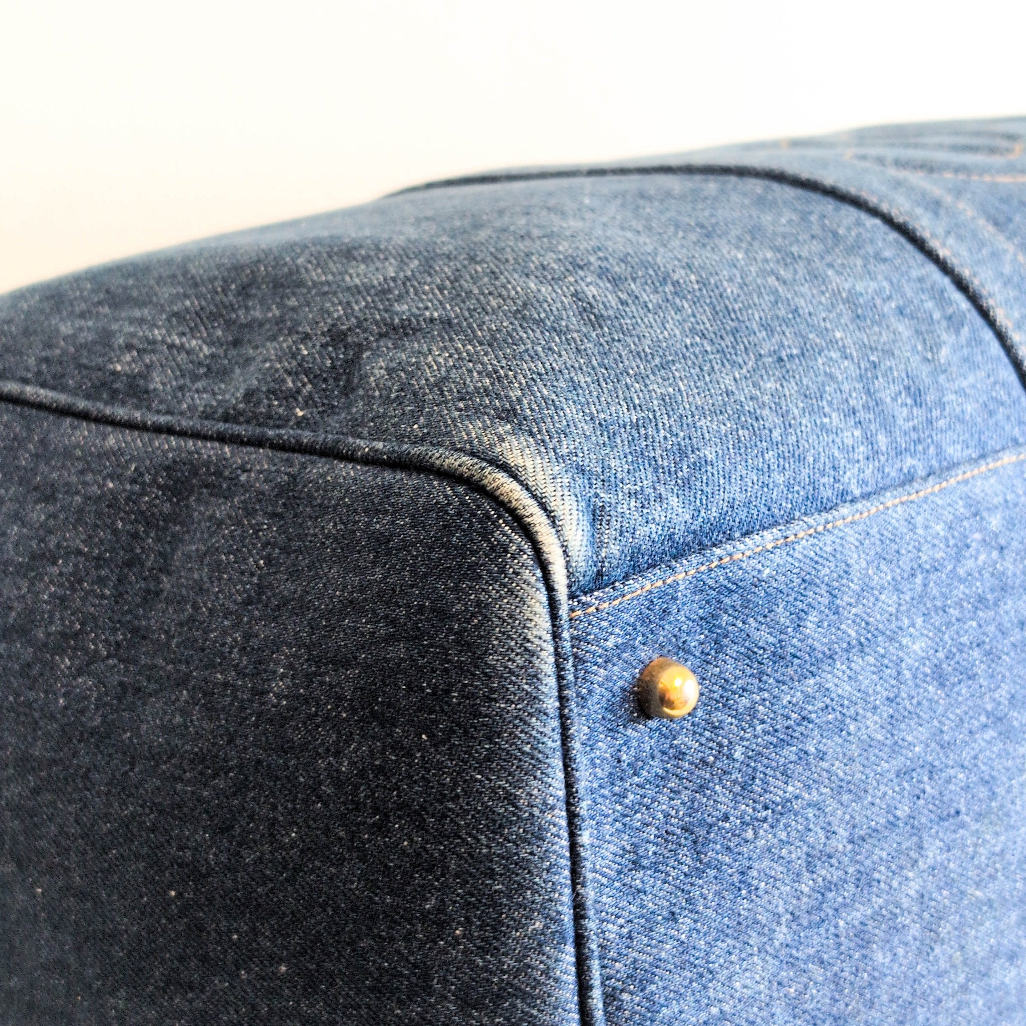 CHANEL CC Denim Boston Bag, in , Sold by HIVE PRELOVED - Travel bags, ,