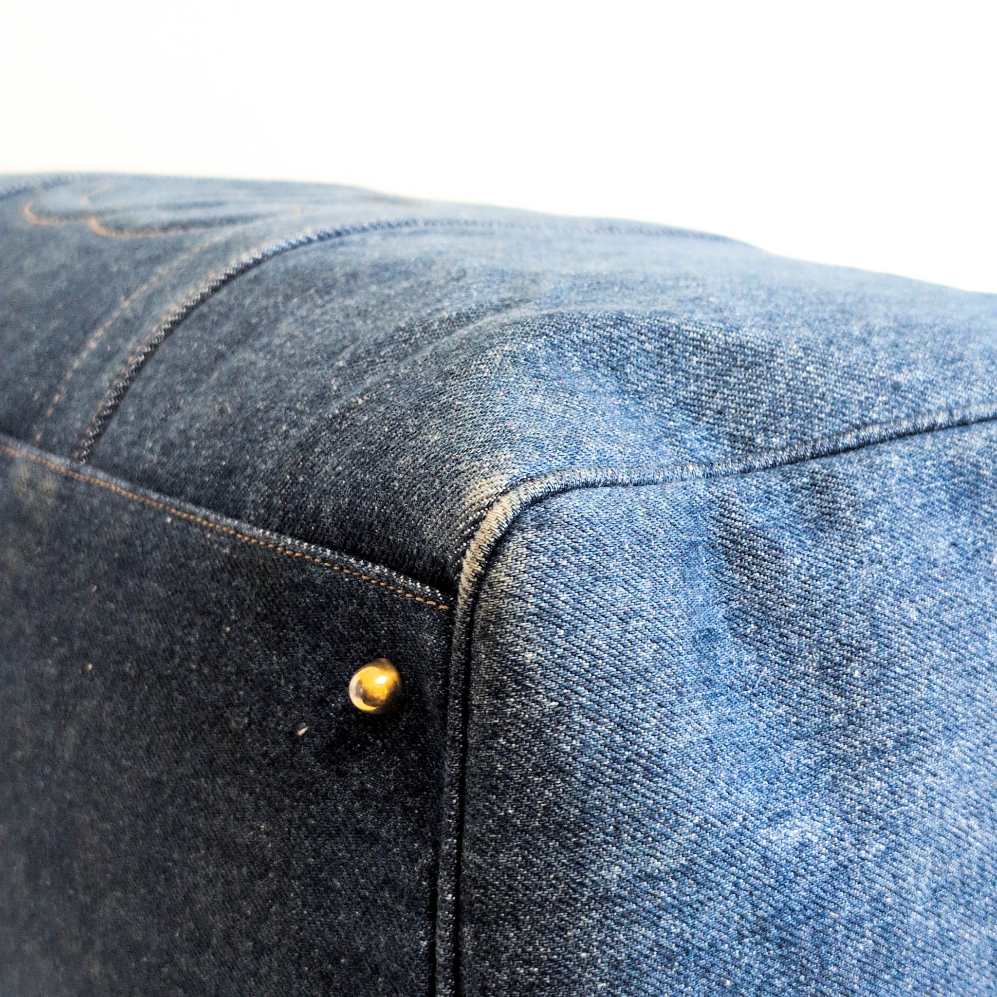 CHANEL CC Denim Boston Bag, in , Sold by HIVE PRELOVED - Travel bags, ,