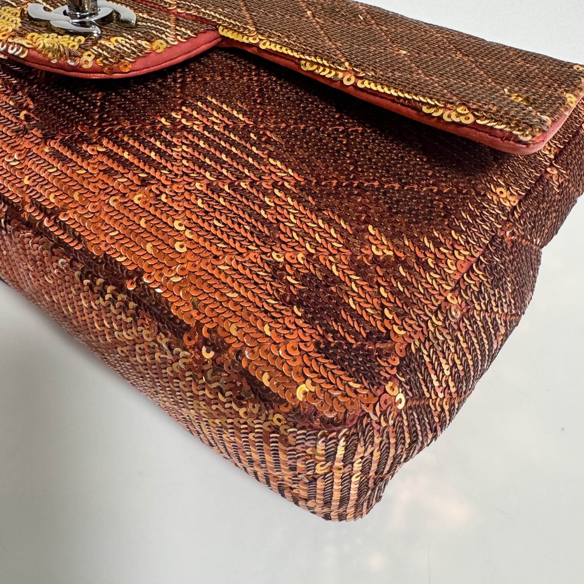 CHANEL CC Flap Quilted Ombre Sequins Chain Shoulder Bag, in , Sold by HIVE PRELOVED - Crossbody bags, Shoulder Bags,