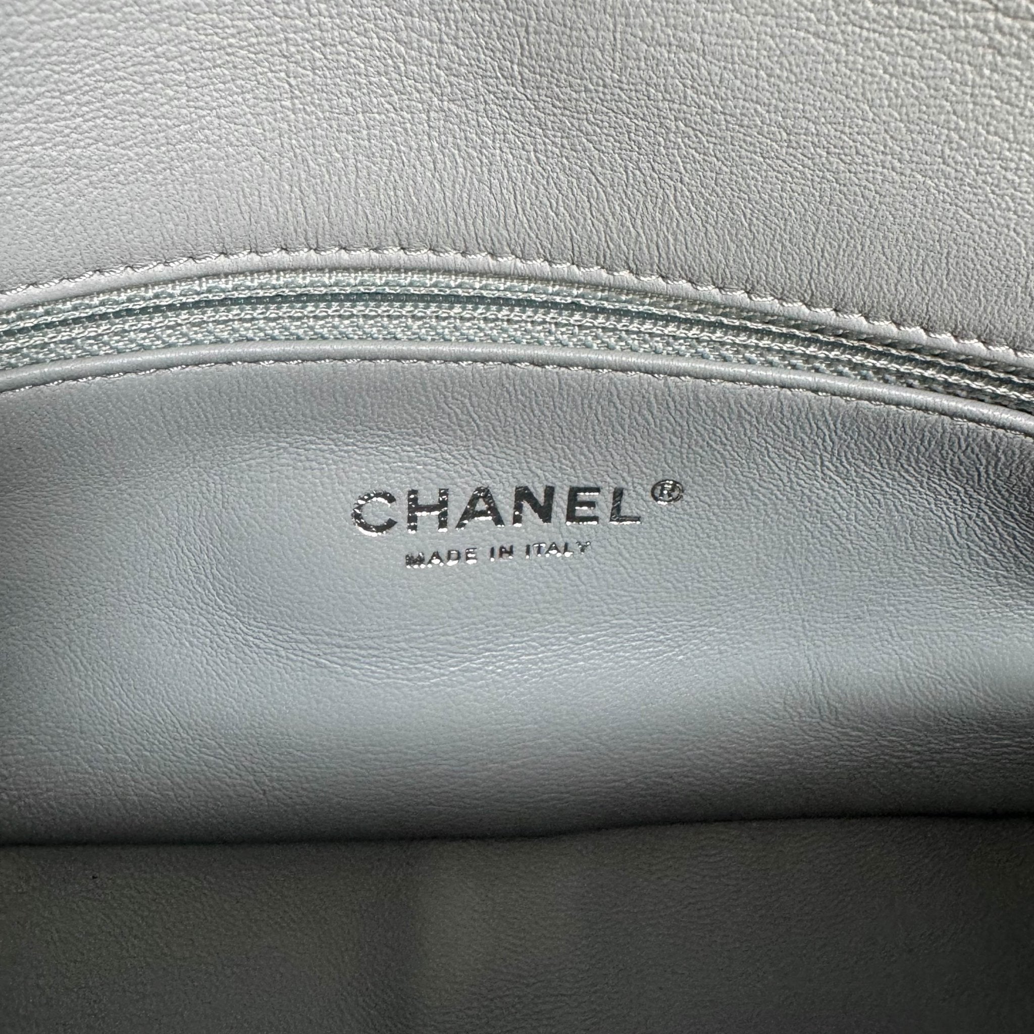 CHANEL CC Flap Waterfall Sequin Blue Double Chain Shoulder Bag, in , Sold by HIVE PRELOVED - Crossbody bags, Shoulder Bags,