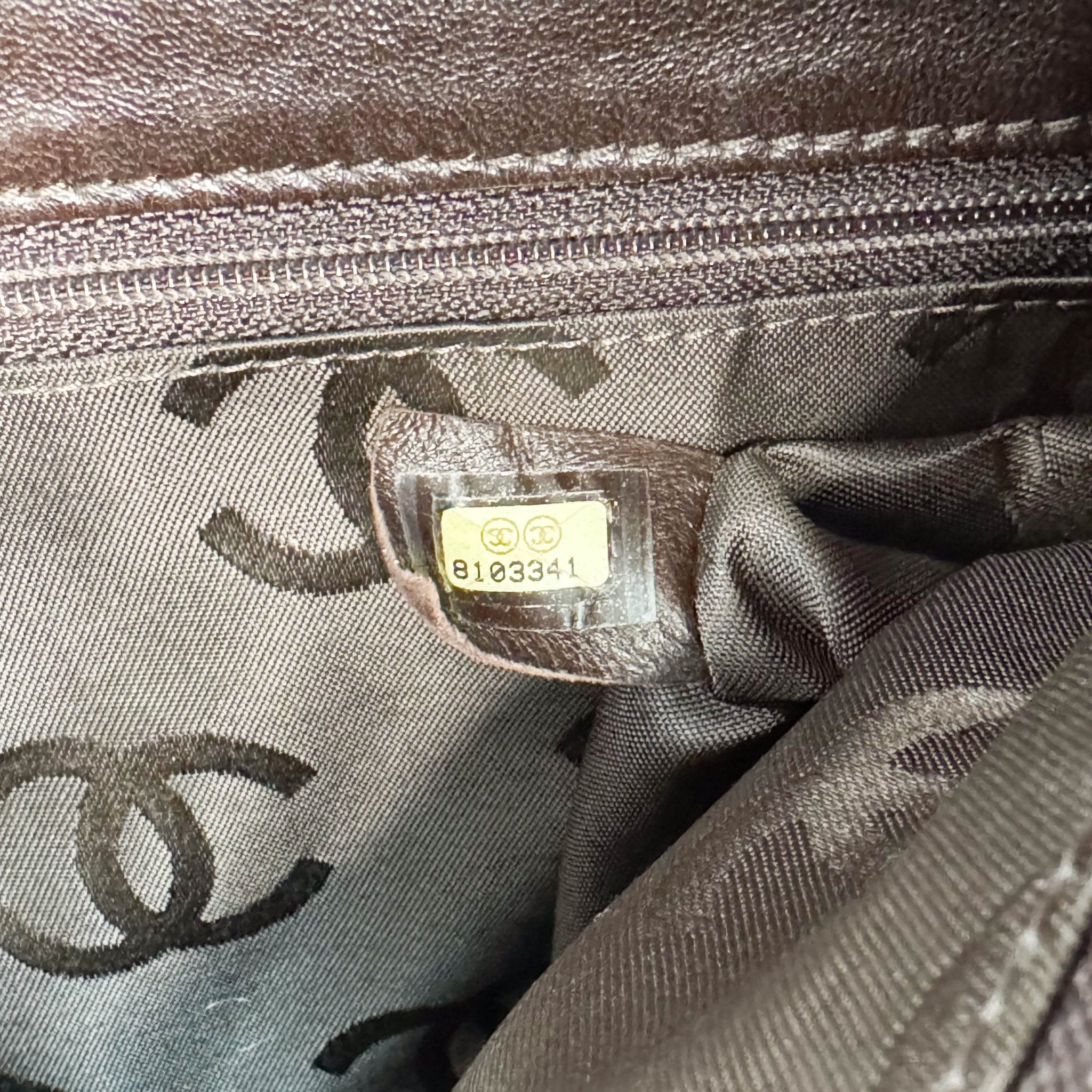 CHANEL CC Quilted Coated Raffia Brown Chain Tote Bag, in , Sold by HIVE PRELOVED - Totes, ,