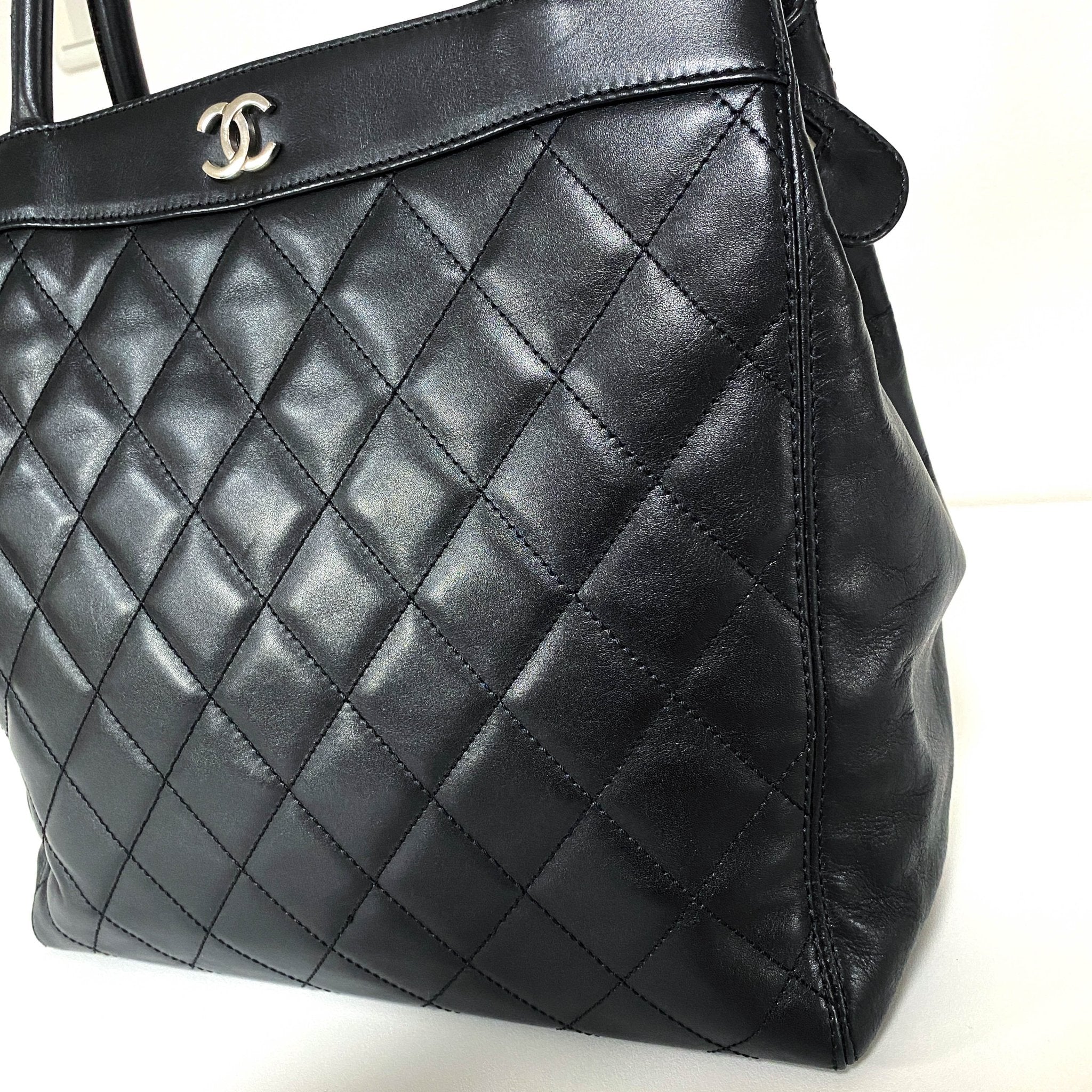 CHANEL CC Silver Hardware Quilted Tote, in , Sold by HIVE PRELOVED - Totes, ,
