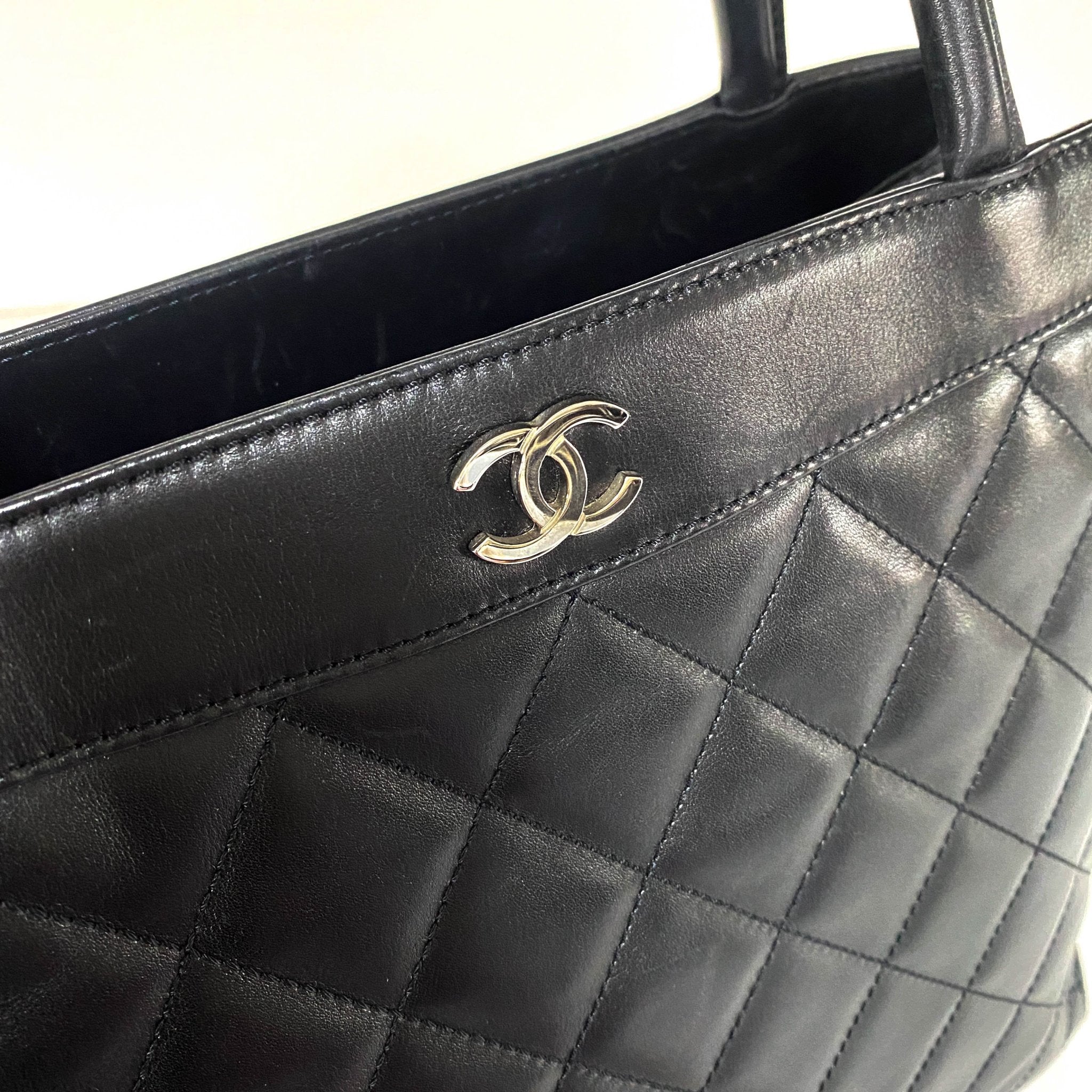 CHANEL CC Silver Hardware Quilted Tote, in , Sold by HIVE PRELOVED - Totes, ,