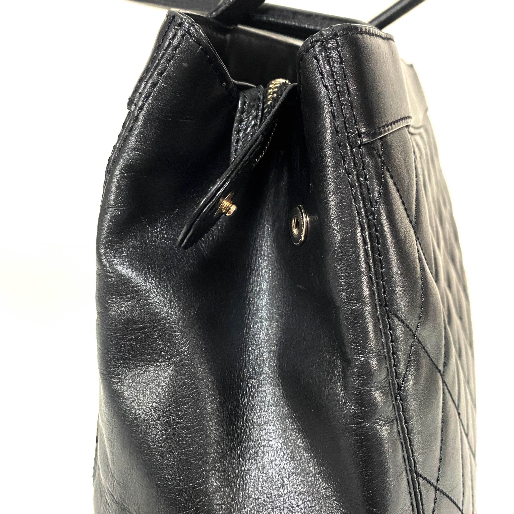 CHANEL CC Silver Hardware Quilted Tote, in , Sold by HIVE PRELOVED - Totes, ,