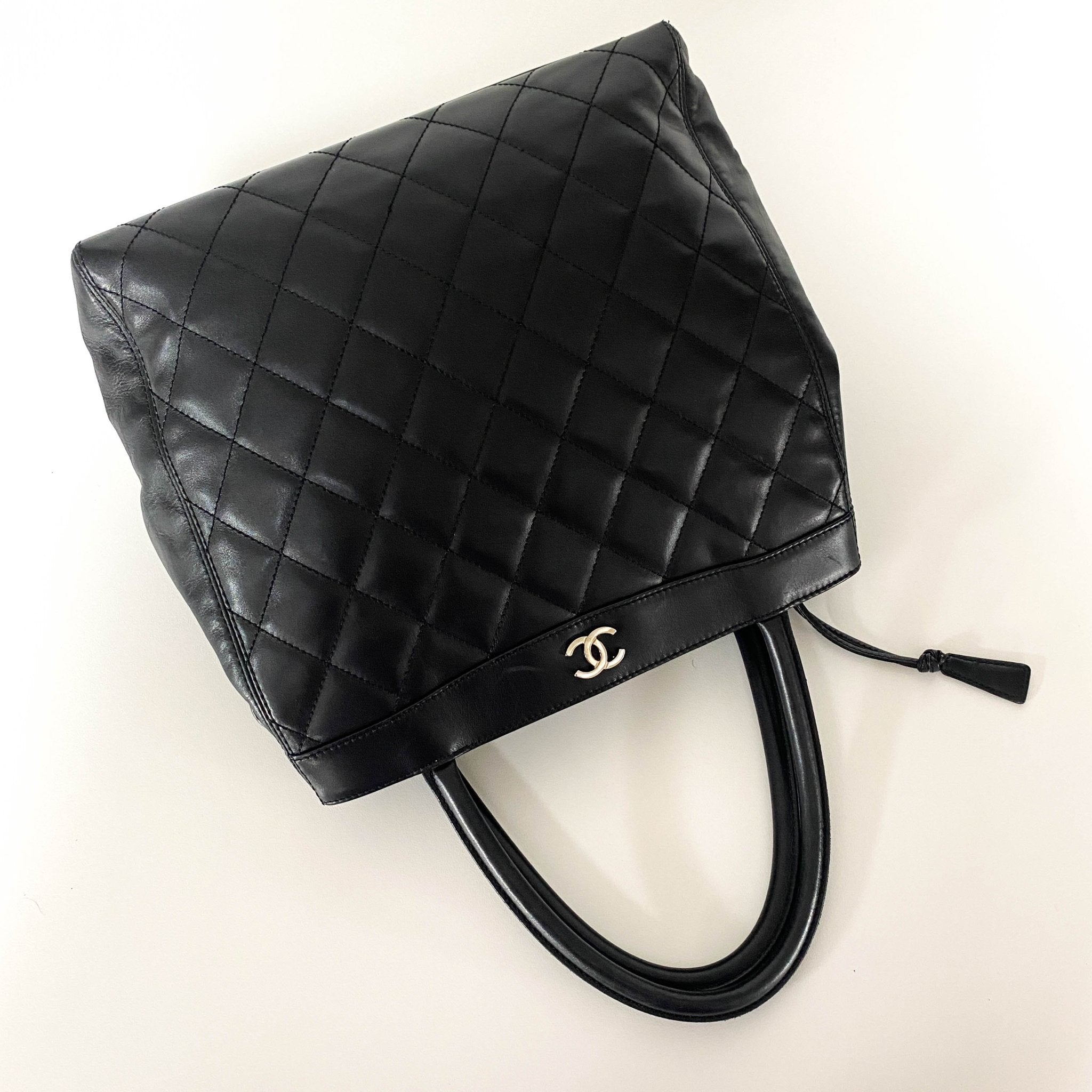 CHANEL CC Silver Hardware Quilted Tote, in , Sold by HIVE PRELOVED - Totes, ,
