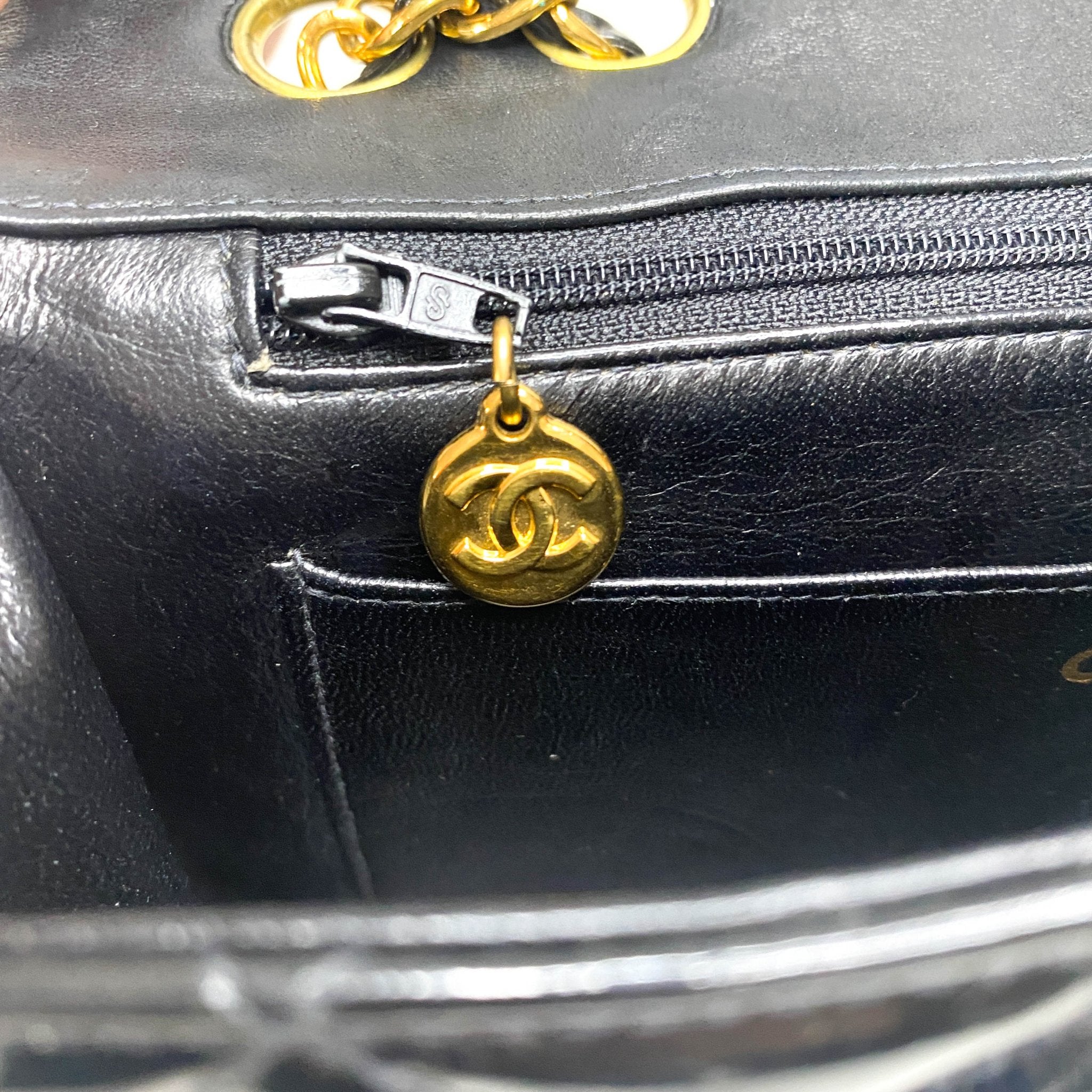 CHANEL CC Turnlock Patent Leather Single Classic Flap Chain Shoulder Bag, in , Sold by HIVE PRELOVED - Shoulder Bags, ,