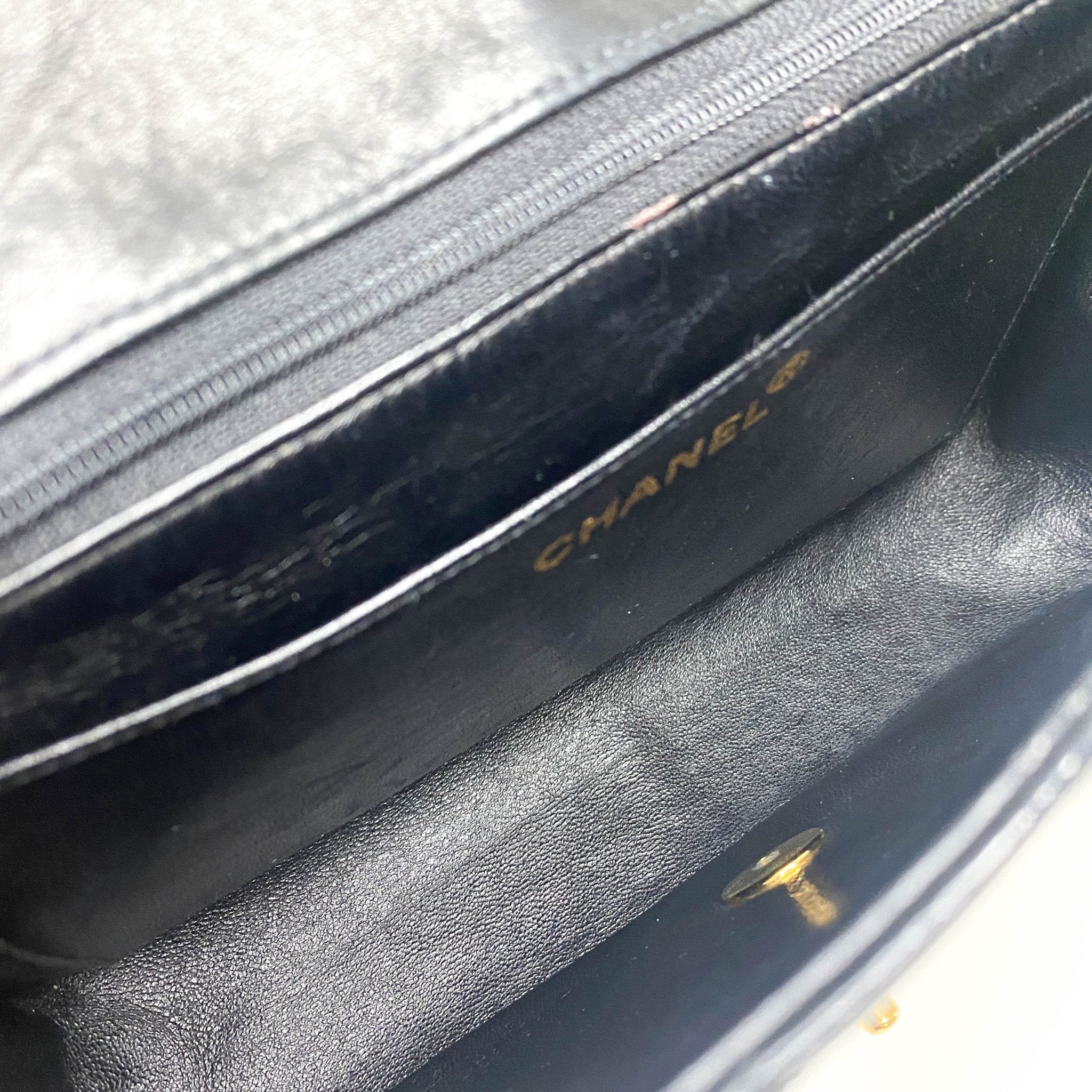 CHANEL CC Turnlock Patent Leather Single Classic Flap Chain Shoulder Bag, in , Sold by HIVE PRELOVED - Shoulder Bags, ,