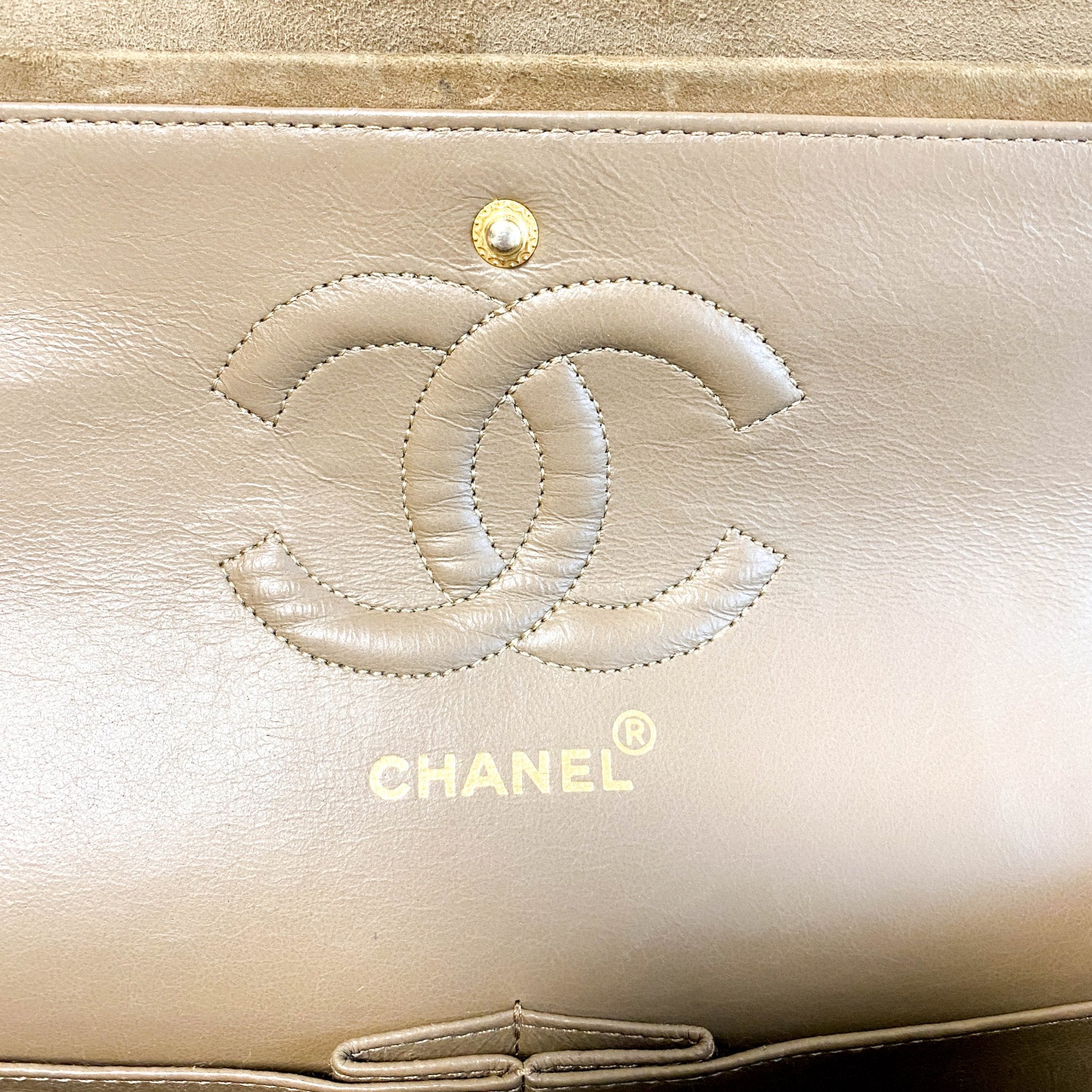CHANEL Chevron V - stitch Suede W - flap Chain Shoulder Bag, in , Sold by HIVE PRELOVED - Shoulder Bags, ,