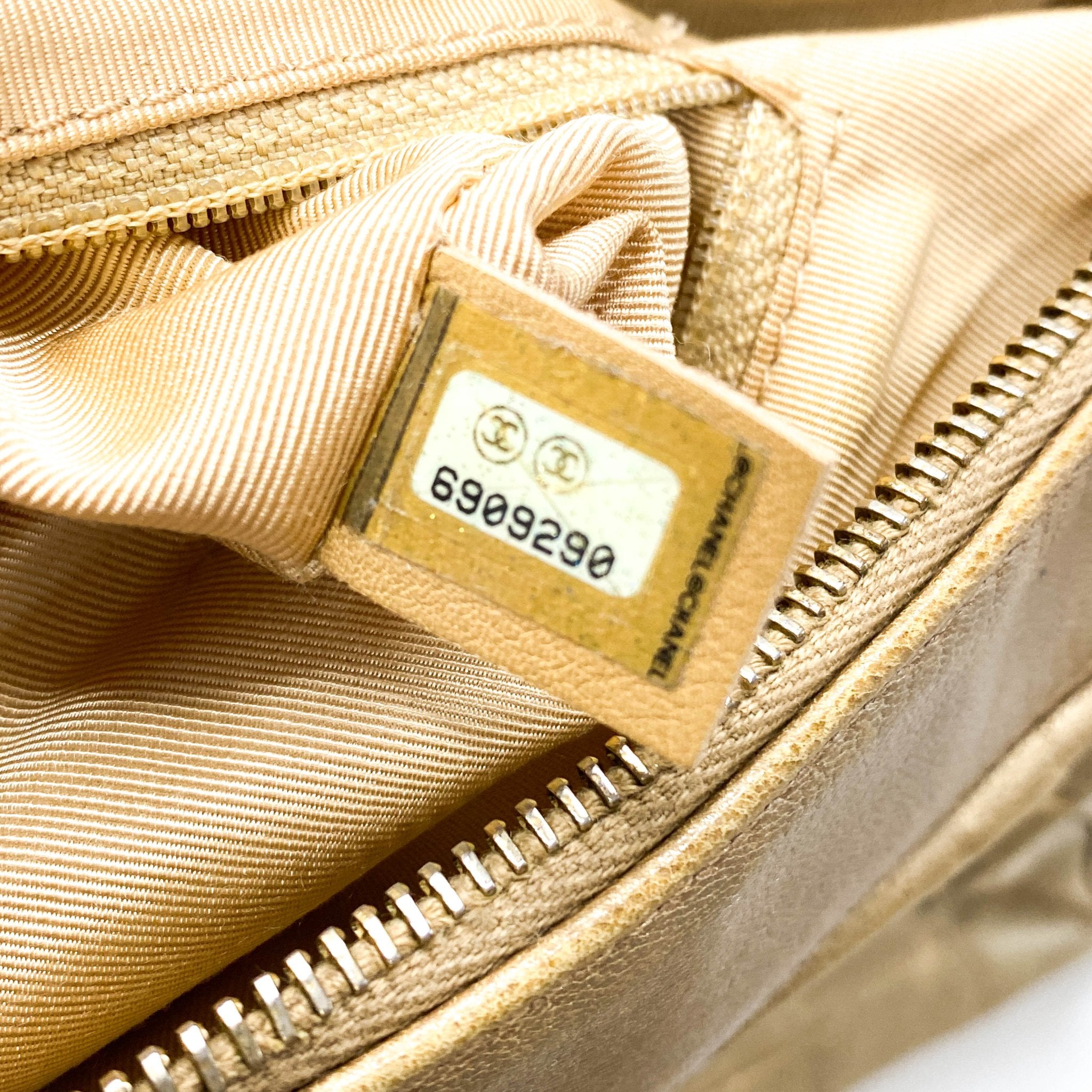 CHANEL Chocolate Bar Metal Gold Lambskin Shoulder Bag, in , Sold by HIVE PRELOVED - Shoulder Bags, ,