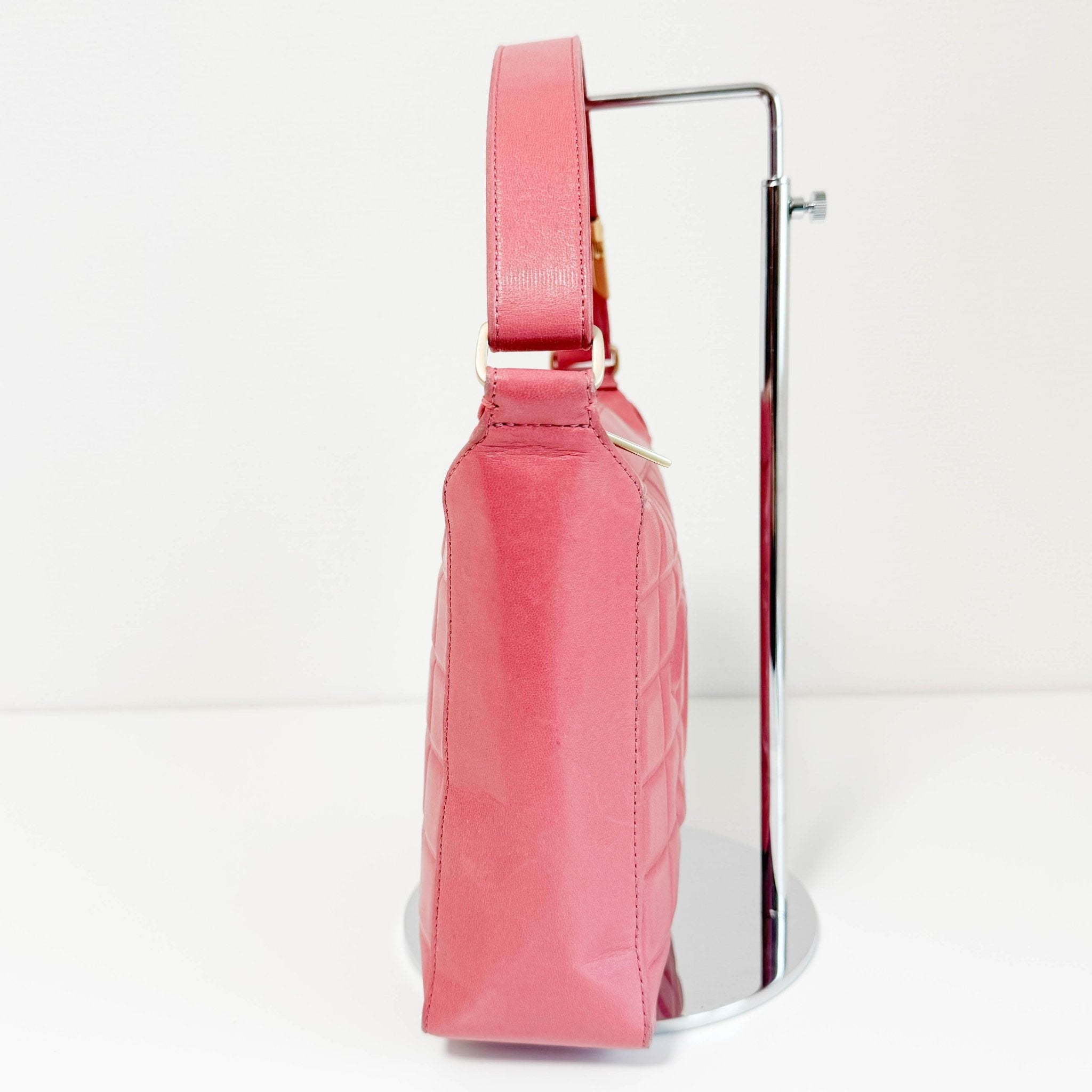 CHANEL Chocolate Bar Pink Lamb Leather Shoulder Bag, in , Sold by HIVE PRELOVED - Shoulder Bags, ,