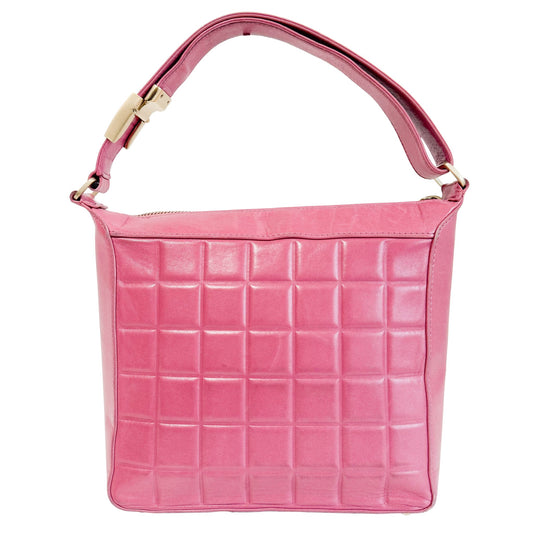 CHANEL Chocolate Bar Pink Lamb Leather Shoulder Bag, in , Sold by HIVE PRELOVED - Shoulder Bags, ,