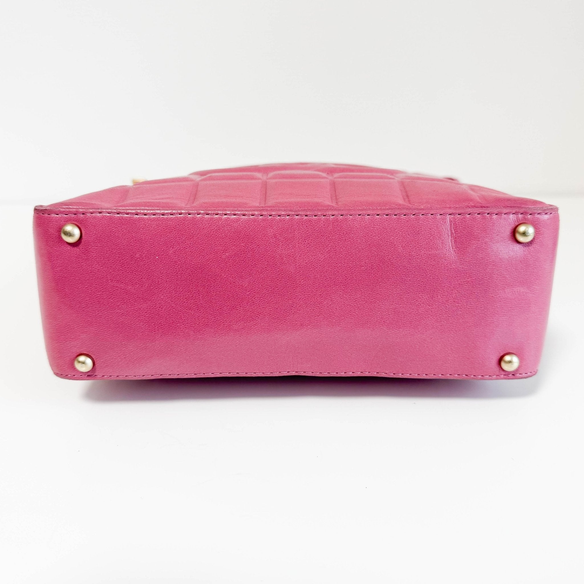 CHANEL Chocolate Bar Pink Lamb Leather Shoulder Bag, in , Sold by HIVE PRELOVED - Shoulder Bags, ,