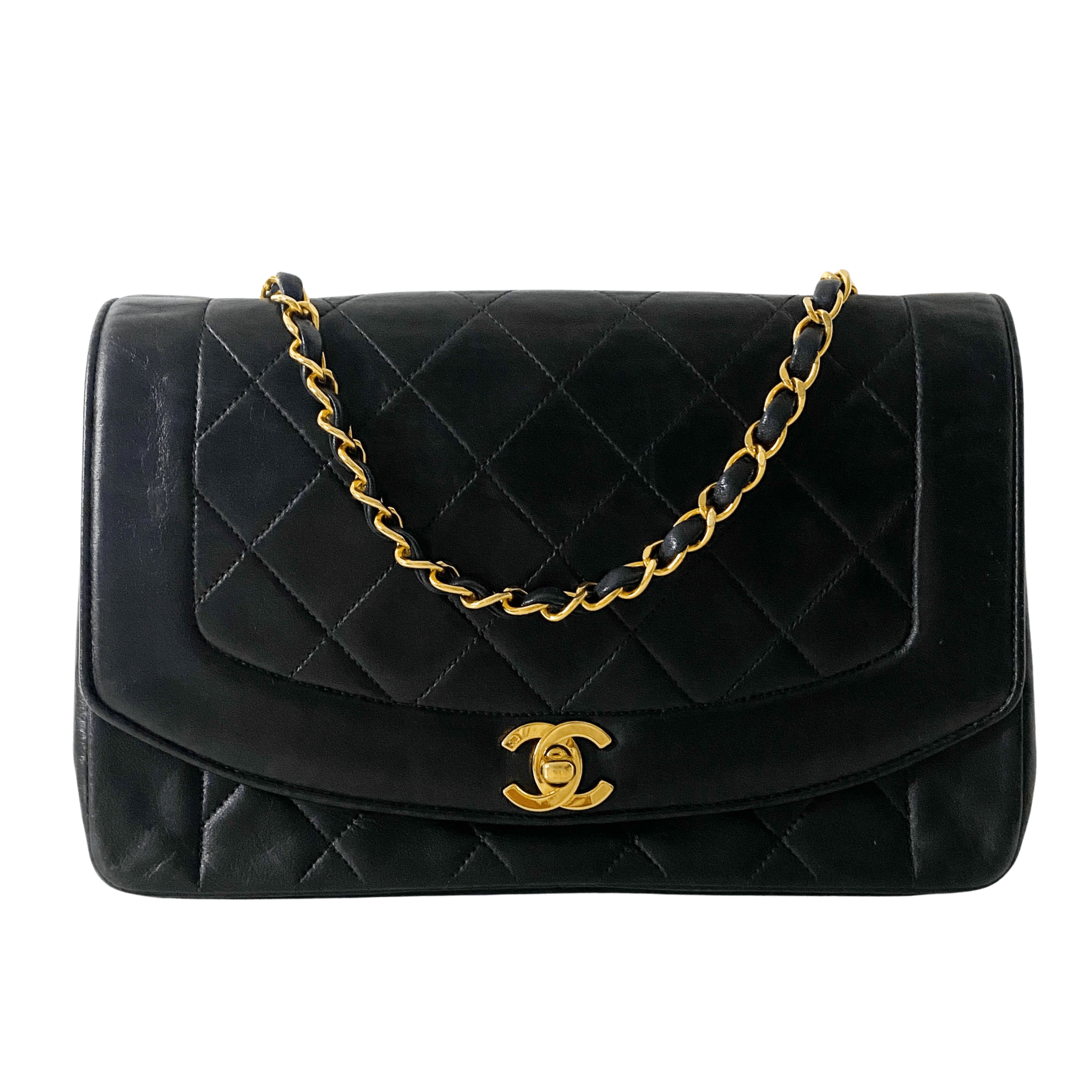 CHANEL Classic Flap Diana Quilted Chain Shoulder Bag, in , Sold by HIVE PRELOVED - Shoulder Bags, ,