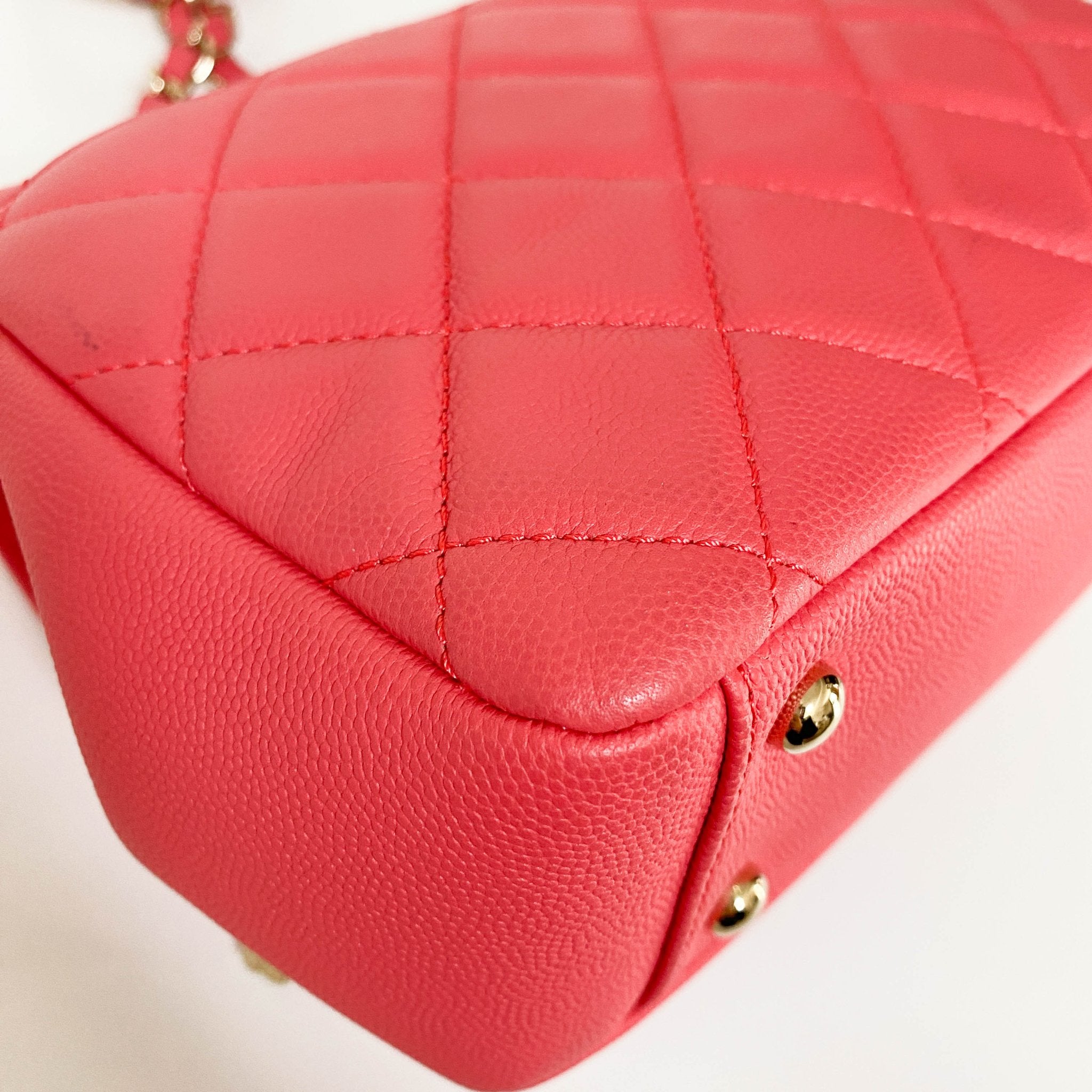 CHANEL Coco Business Affinity Caviar Leather Quilted Crossbody Bag Salmon Pink, in , Sold by HIVE PRELOVED - Crossbody bags, Handle Bags,