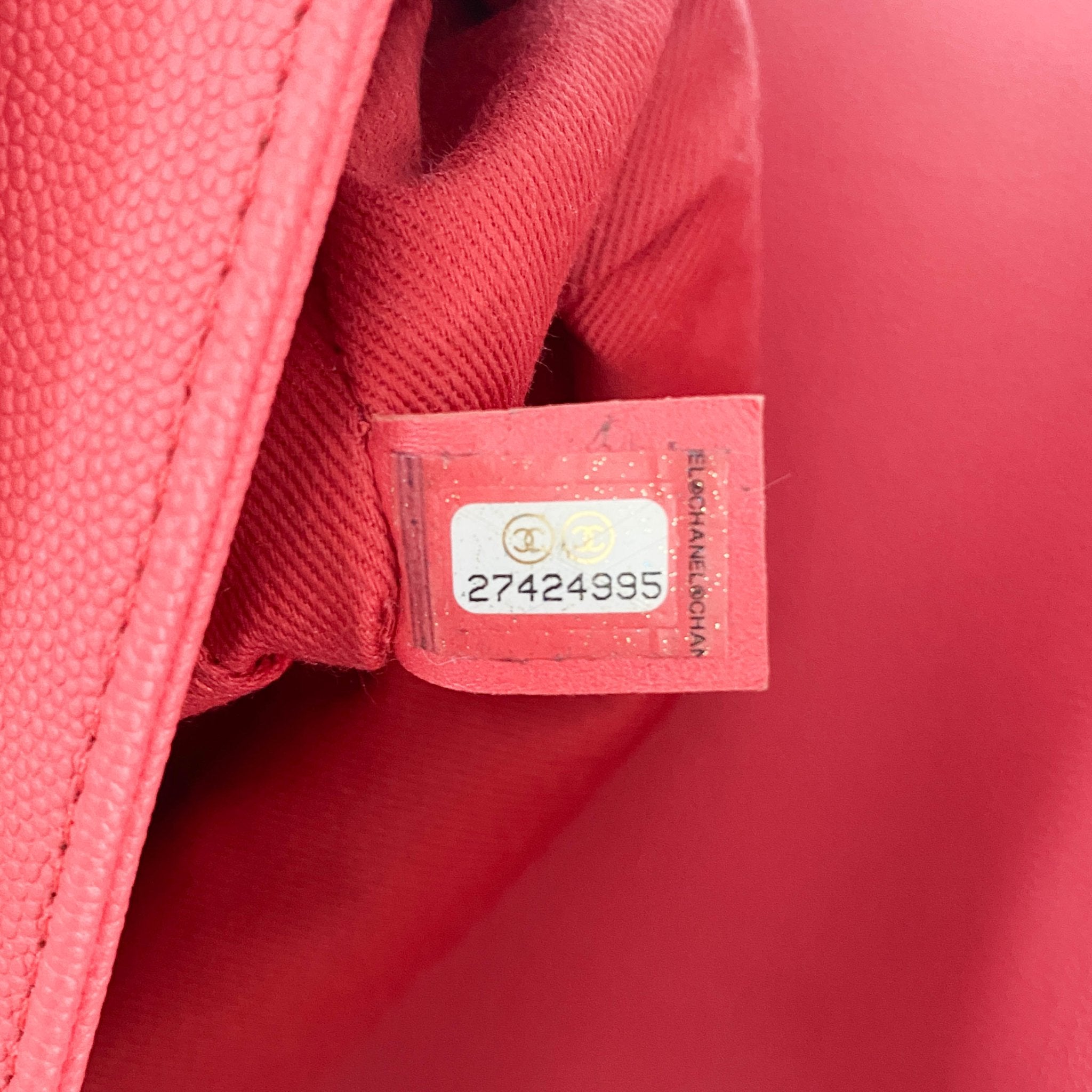 CHANEL Coco Business Affinity Caviar Leather Quilted Crossbody Bag Salmon Pink, in , Sold by HIVE PRELOVED - Crossbody bags, Handle Bags,