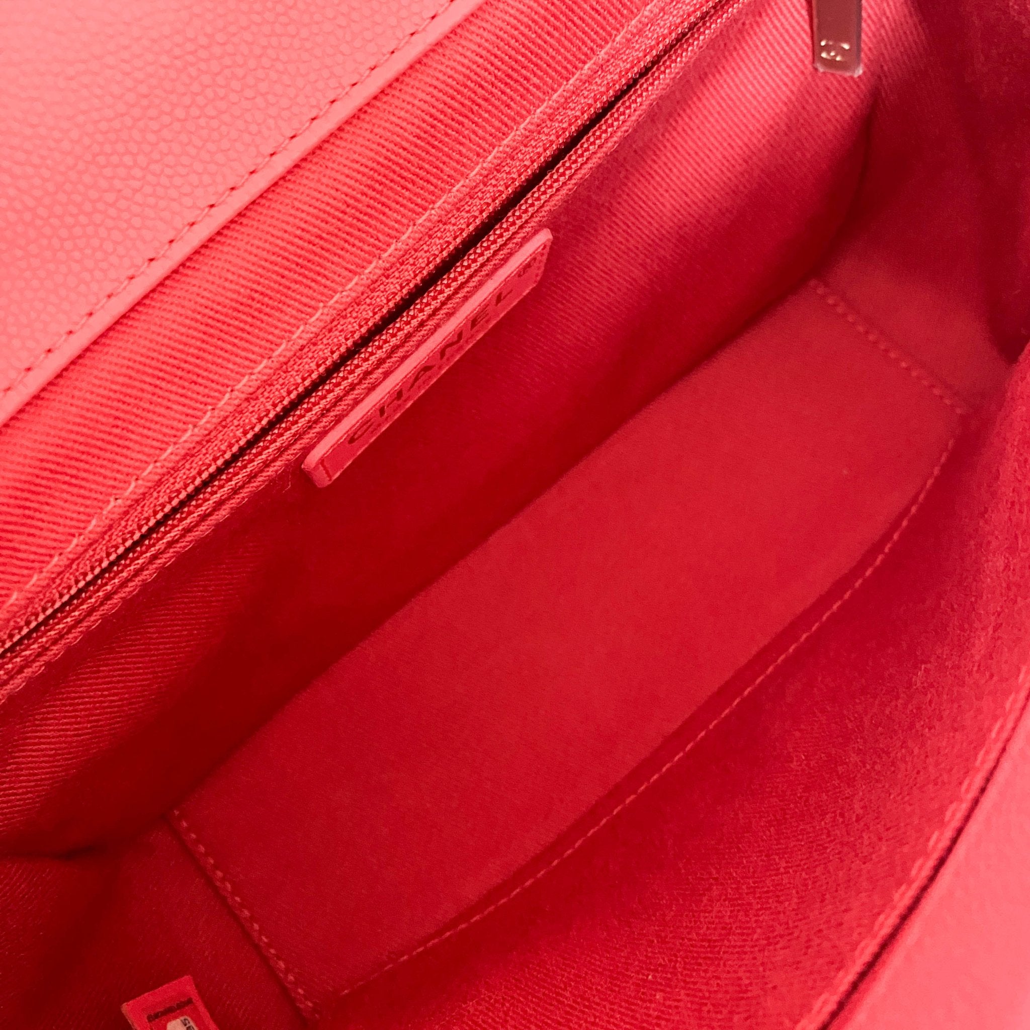 CHANEL Coco Business Affinity Caviar Leather Quilted Crossbody Bag Salmon Pink, in , Sold by HIVE PRELOVED - Crossbody bags, Handle Bags,