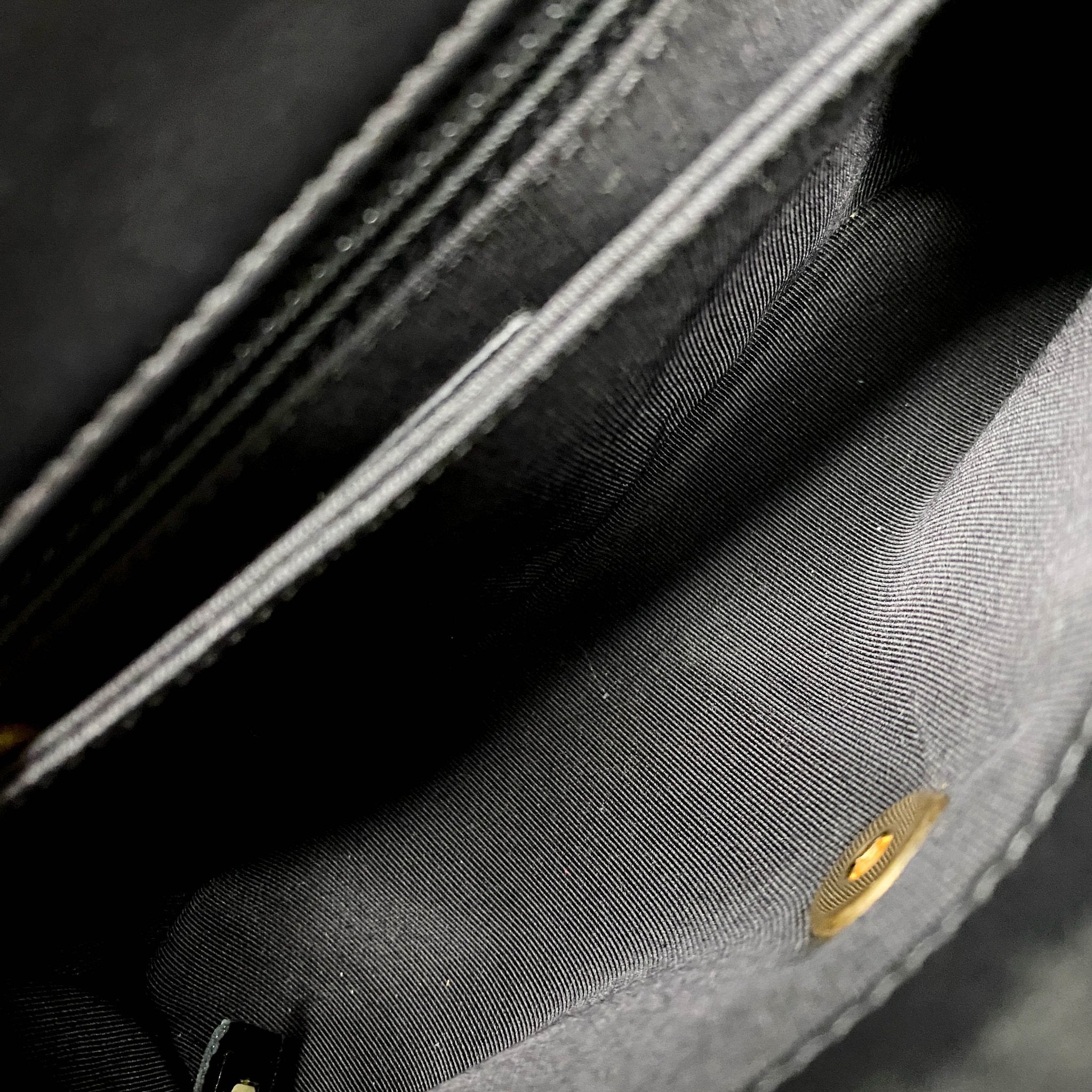 CHANEL Coco Handle 2016 - 2017 Black Shearling Top Handle Bag, in , Sold by HIVE PRELOVED - Handle Bags, ,