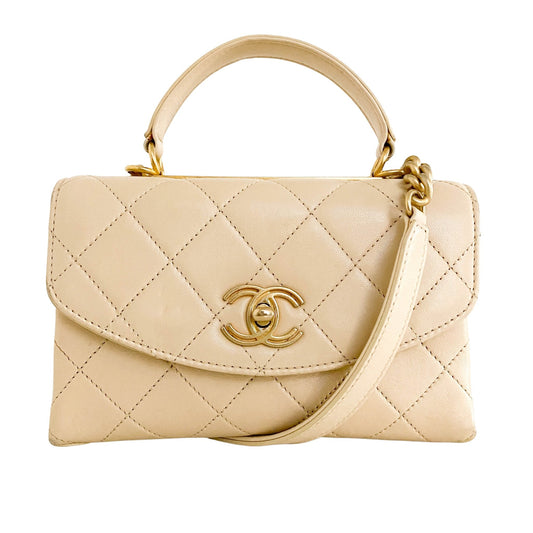 CHANEL Coco Handle Flap Bag, in , Sold by HIVE PRELOVED - Crossbody bags, Handle Bags, Items on Sale