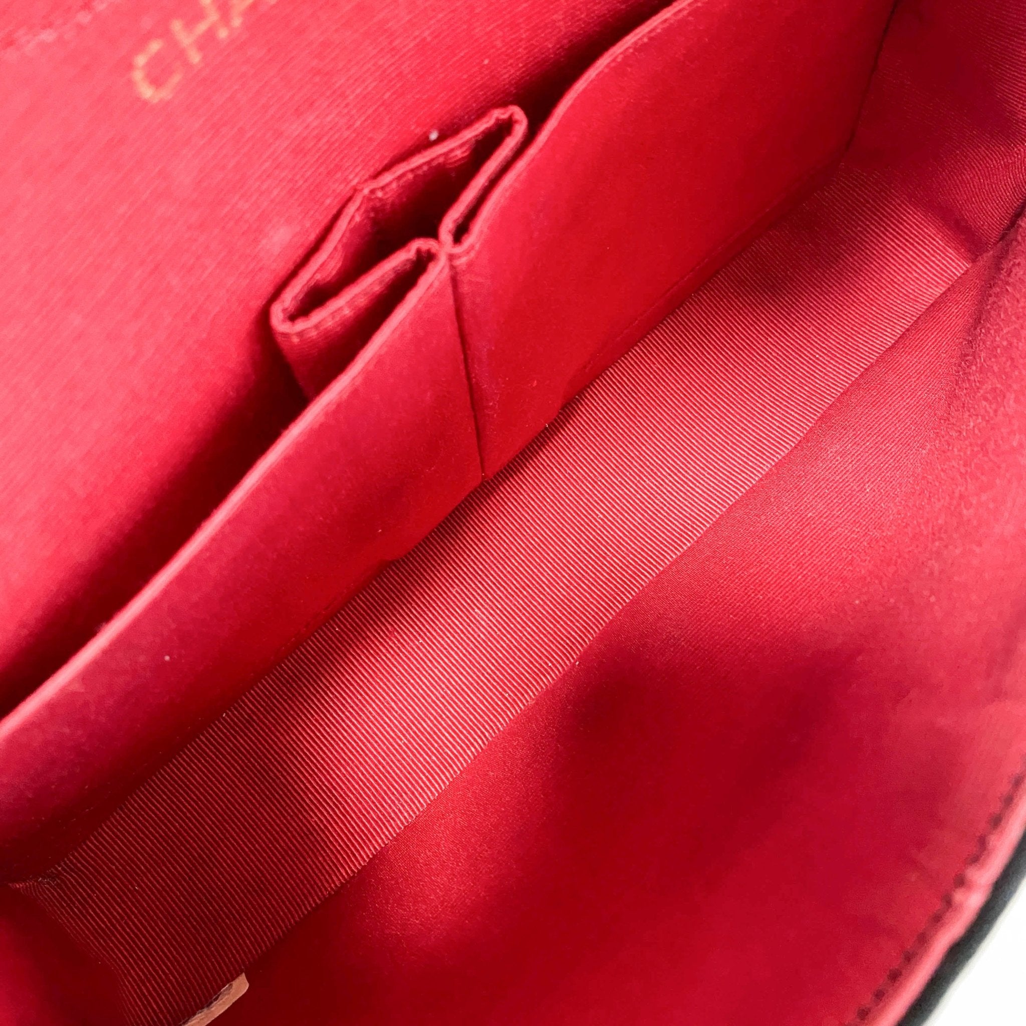 CHANEL Cotton Timeless Classic Quilted Double Flap Gold Chain Shoulder Bag, in , Sold by HIVE PRELOVED - Shoulder Bags, ,