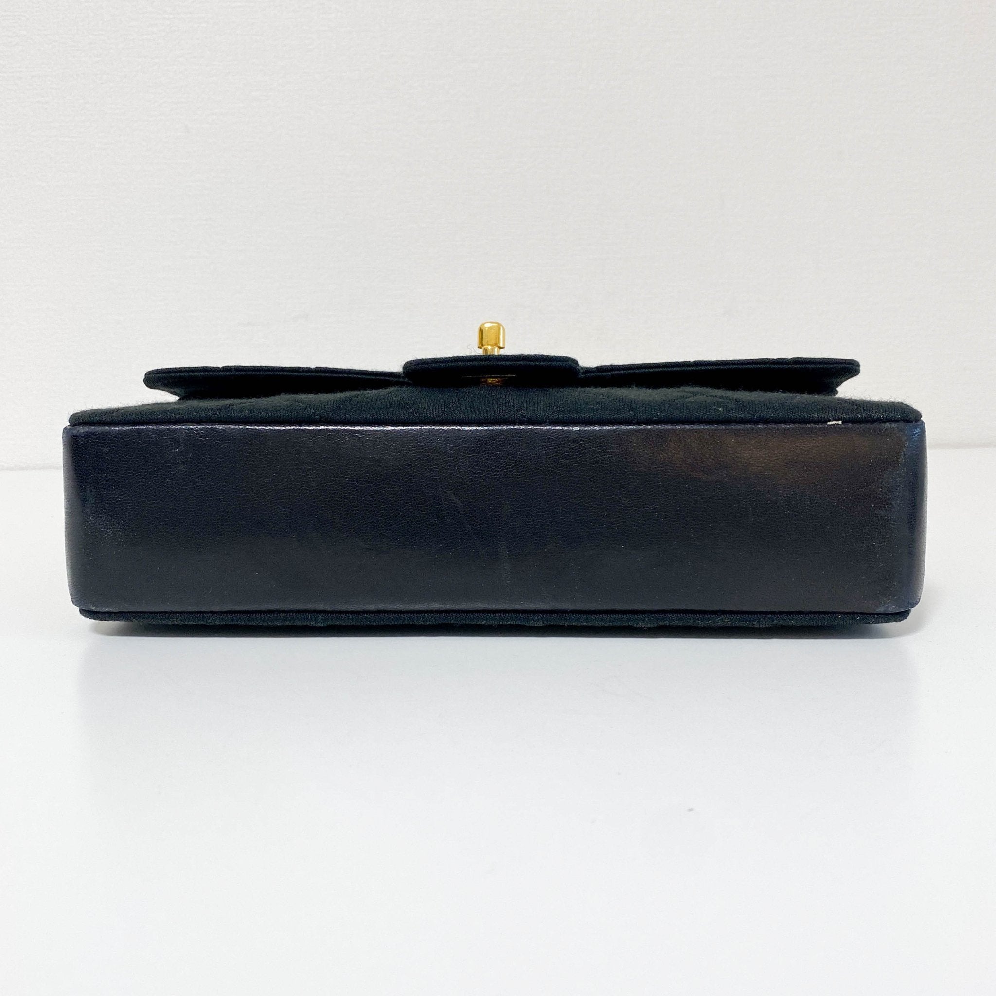 CHANEL Cotton Timeless Classic Quilted Double Flap Gold Chain Shoulder Bag, in , Sold by HIVE PRELOVED - Shoulder Bags, ,