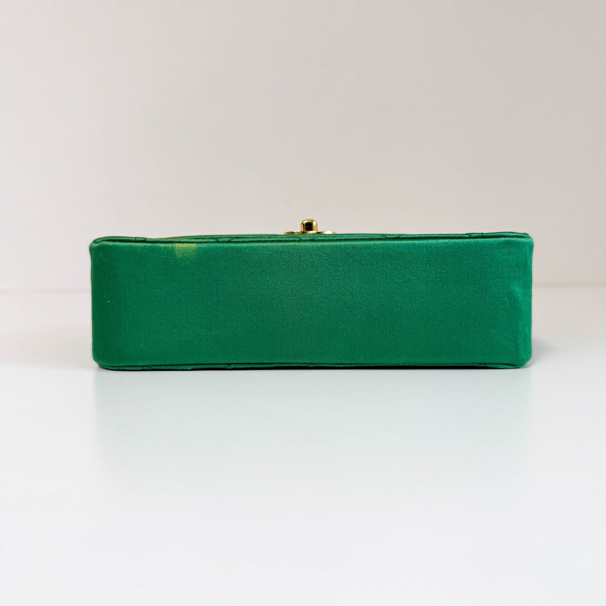 CHANEL Diana Flap Green Satin Bijou Chain Shoulder Bag, in , Sold by HIVE PRELOVED - Crossbody bags, Shoulder Bags,