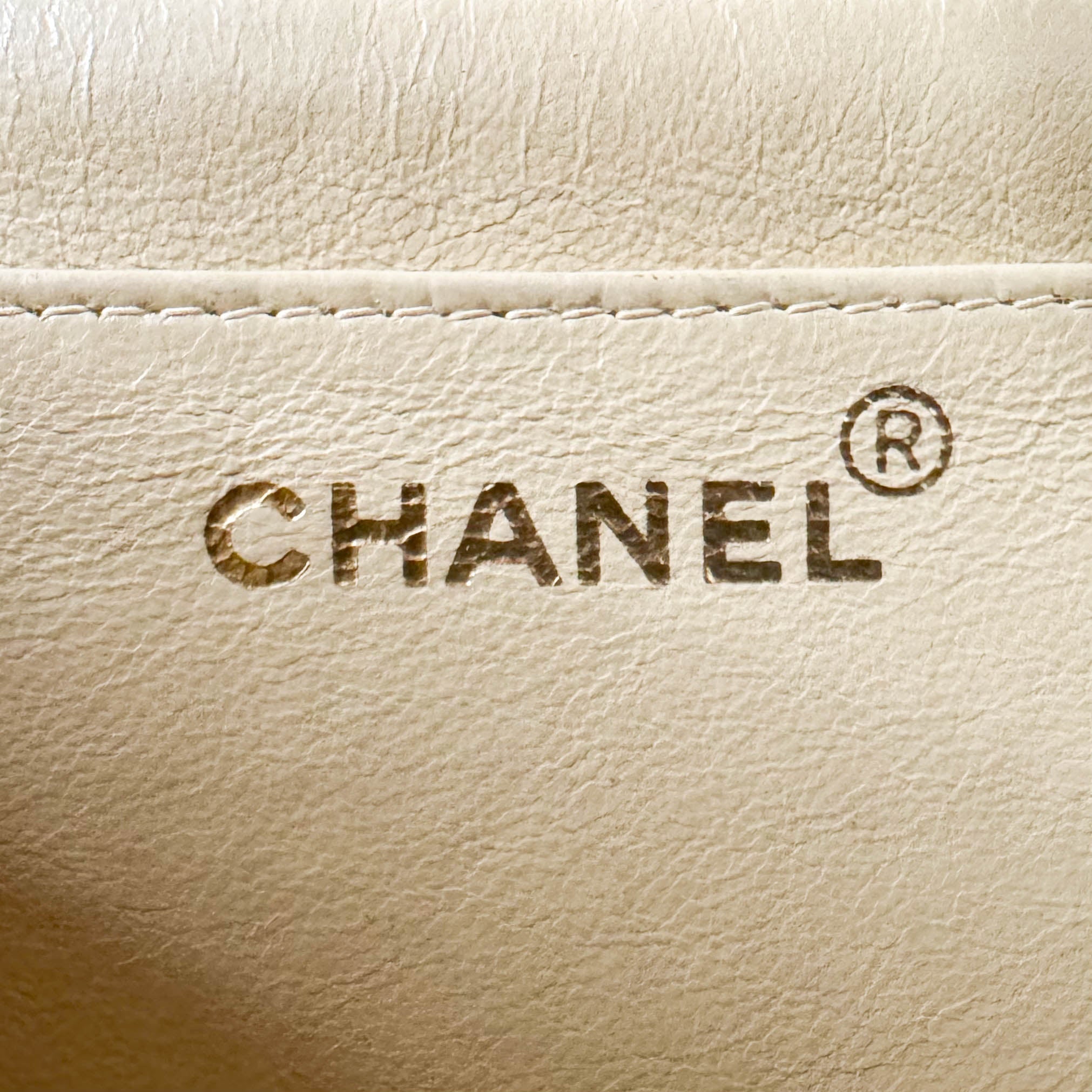 CHANEL Diana Single Flap Beige Lambskin Leather Gold Harware Bag, in , Sold by HIVE PRELOVED - Crossbody bags, ,