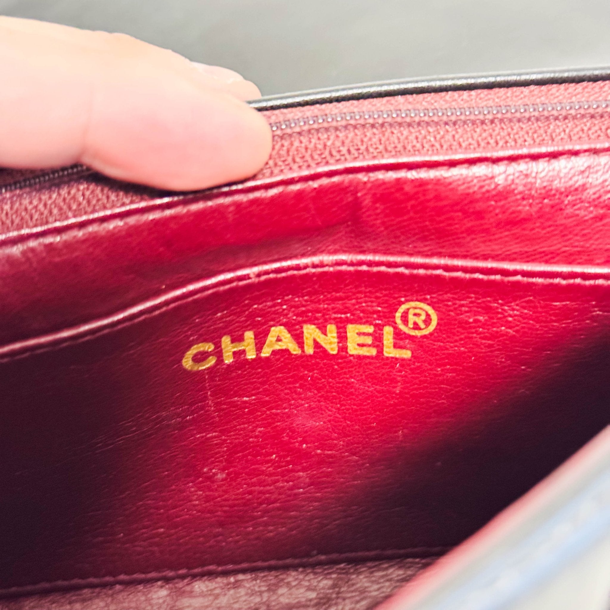 CHANEL Diana Single Flap Black Lamb Skin Crossbody Bag, in , Sold by HIVE PRELOVED - Crossbody bags, ,