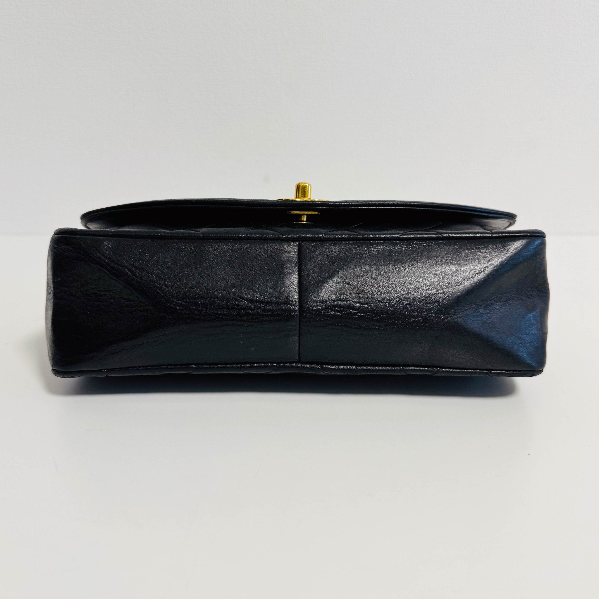 CHANEL Diana Single Flap Black Lamb Skin Crossbody Bag, in , Sold by HIVE PRELOVED - Shoulder Bags, ,