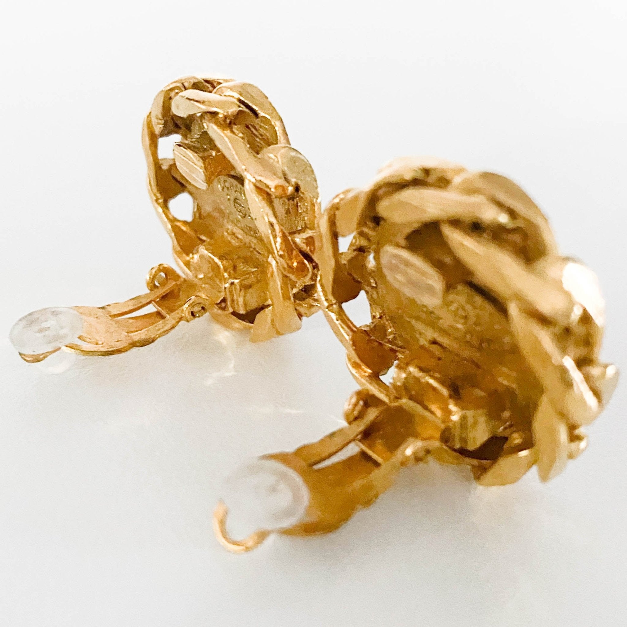 CHANEL Gold CC Logo Earrings, in , Sold by HIVE PRELOVED - Earrings, ,