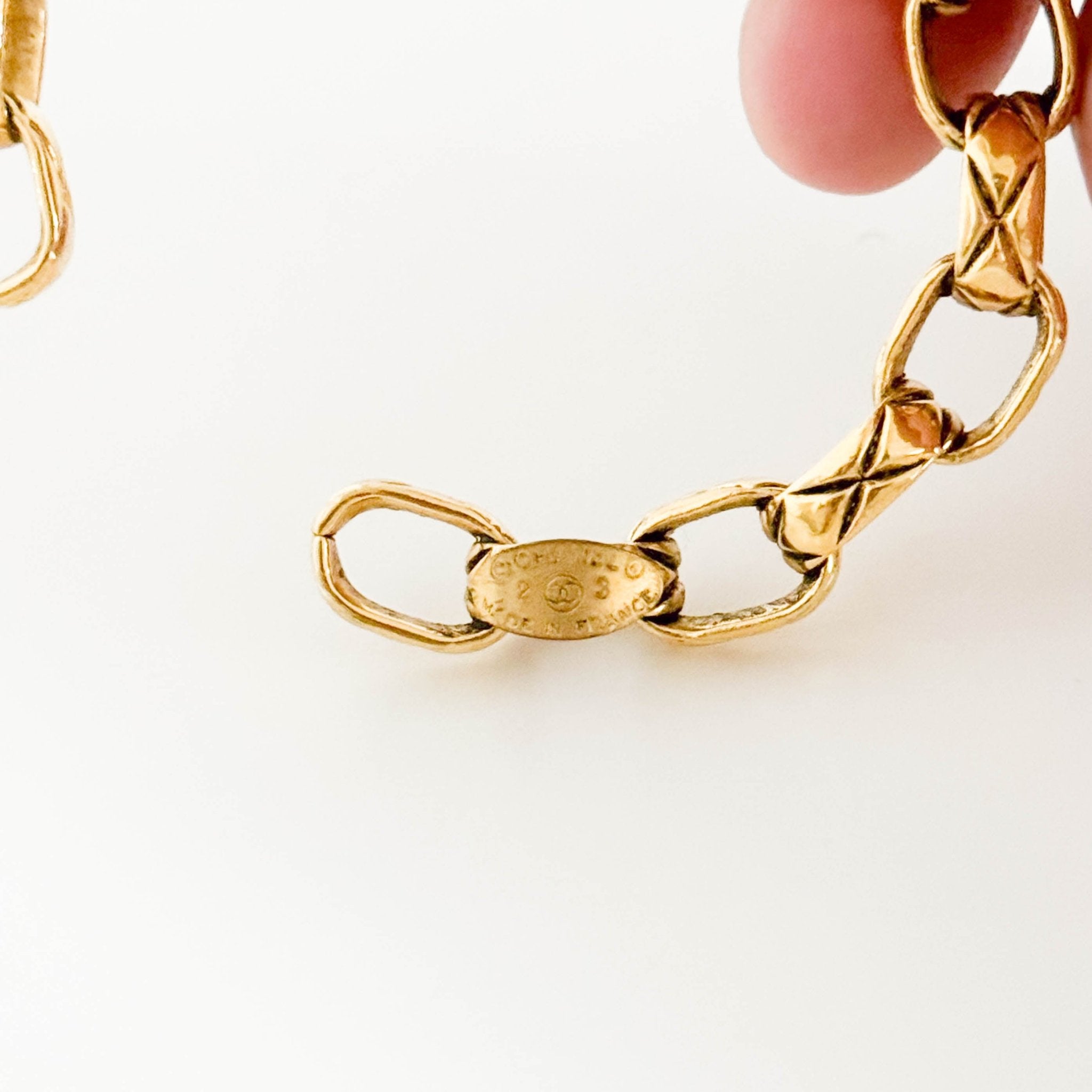 CHANEL Matelasse Chain Gold Bangle, in , Sold by HIVE PRELOVED - Bangles, ,