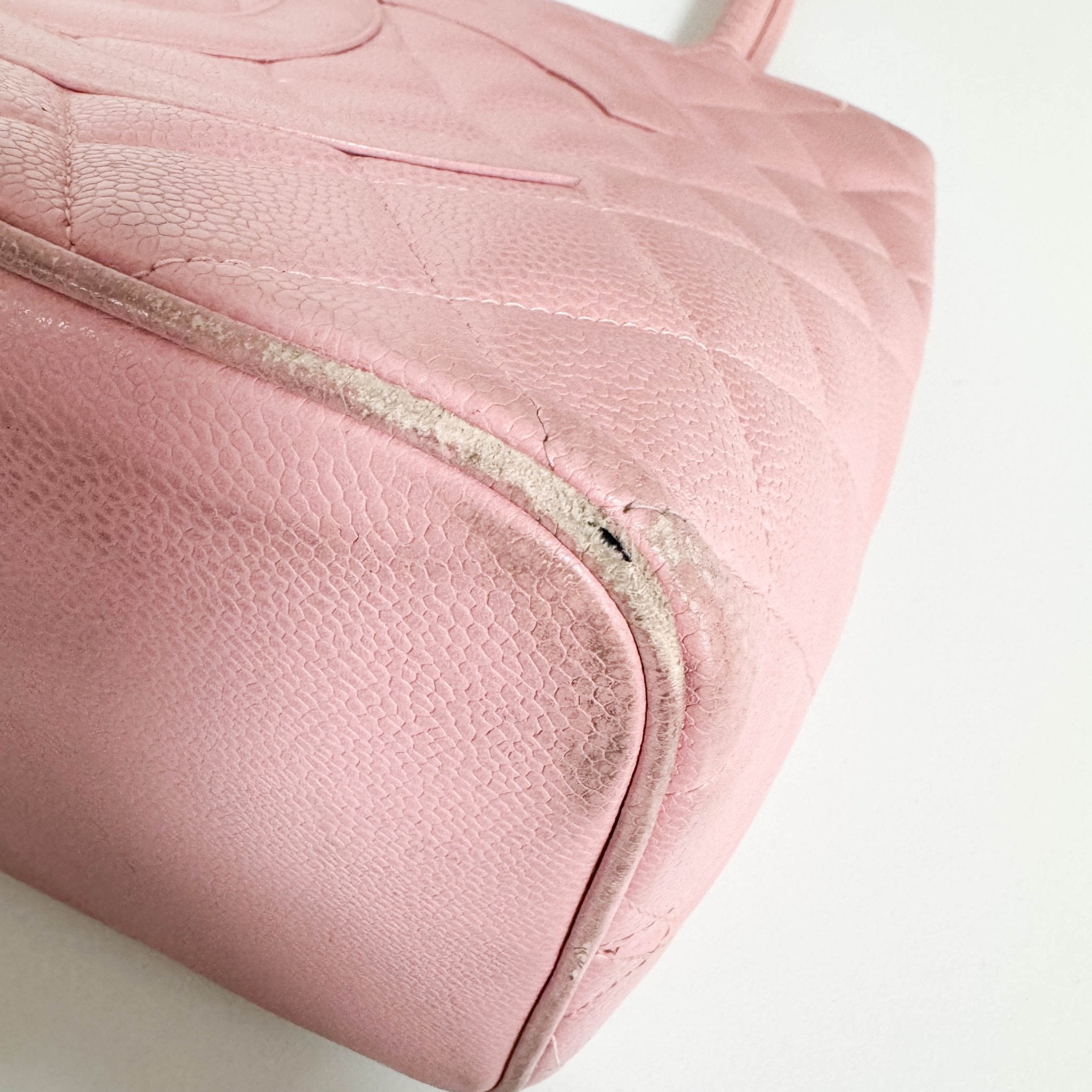 CHANEL Medallion Tote Pink Caviar Skin Leather, in , Sold by HIVE PRELOVED - Totes, ,