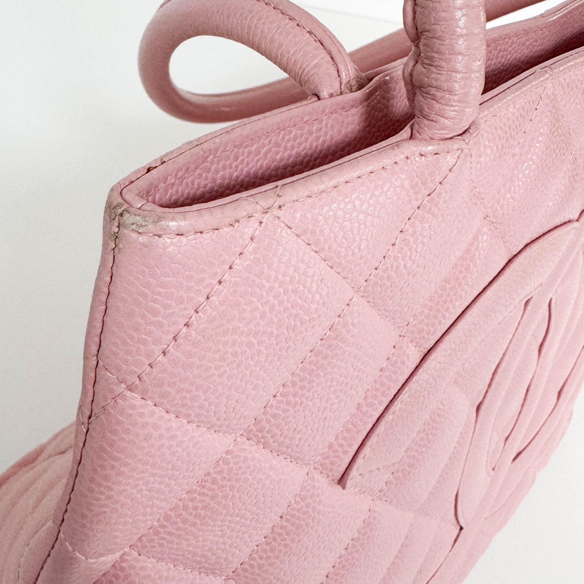 CHANEL Medallion Tote Pink Caviar Skin Leather, in , Sold by HIVE PRELOVED - Totes, ,