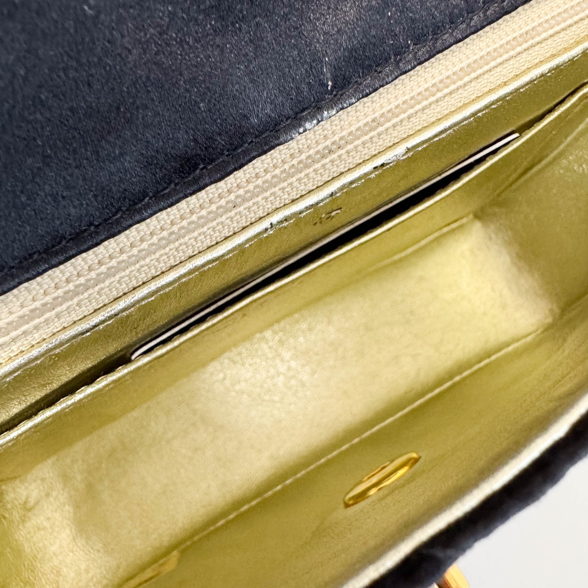 CHANEL Mini Timeless Classic Satin Single Flap Chain Crossbody Bag, in , Sold by HIVE PRELOVED - Shoulder Bags, ,