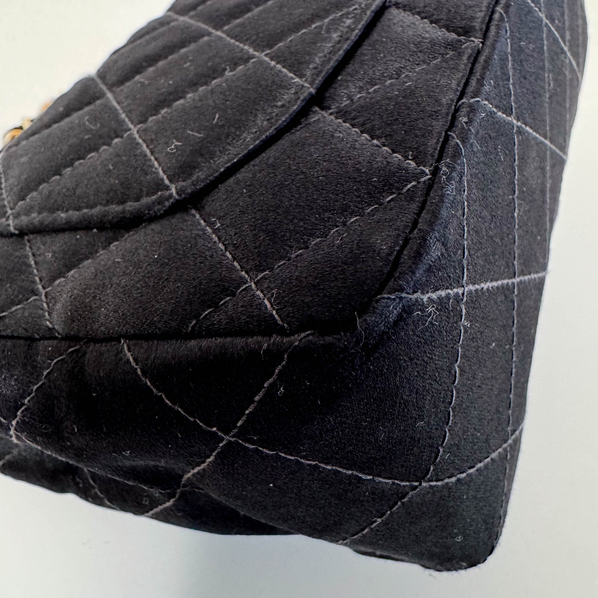 CHANEL Mini Timeless Classic Satin Single Flap Chain Crossbody Bag, in , Sold by HIVE PRELOVED - Shoulder Bags, ,