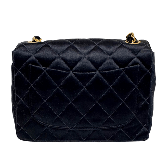 CHANEL Mini Timeless Classic Satin Single Flap Chain Crossbody Bag, in , Sold by HIVE PRELOVED - Shoulder Bags, ,