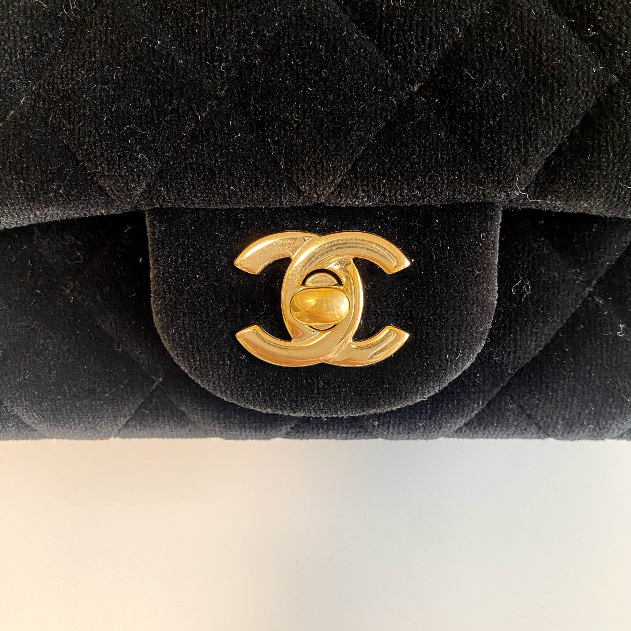 CHANEL Mini Timeless Classic Velvet Single Flap Chain Crossbody Bag, in , Sold by HIVE PRELOVED - Crossbody bags, ,