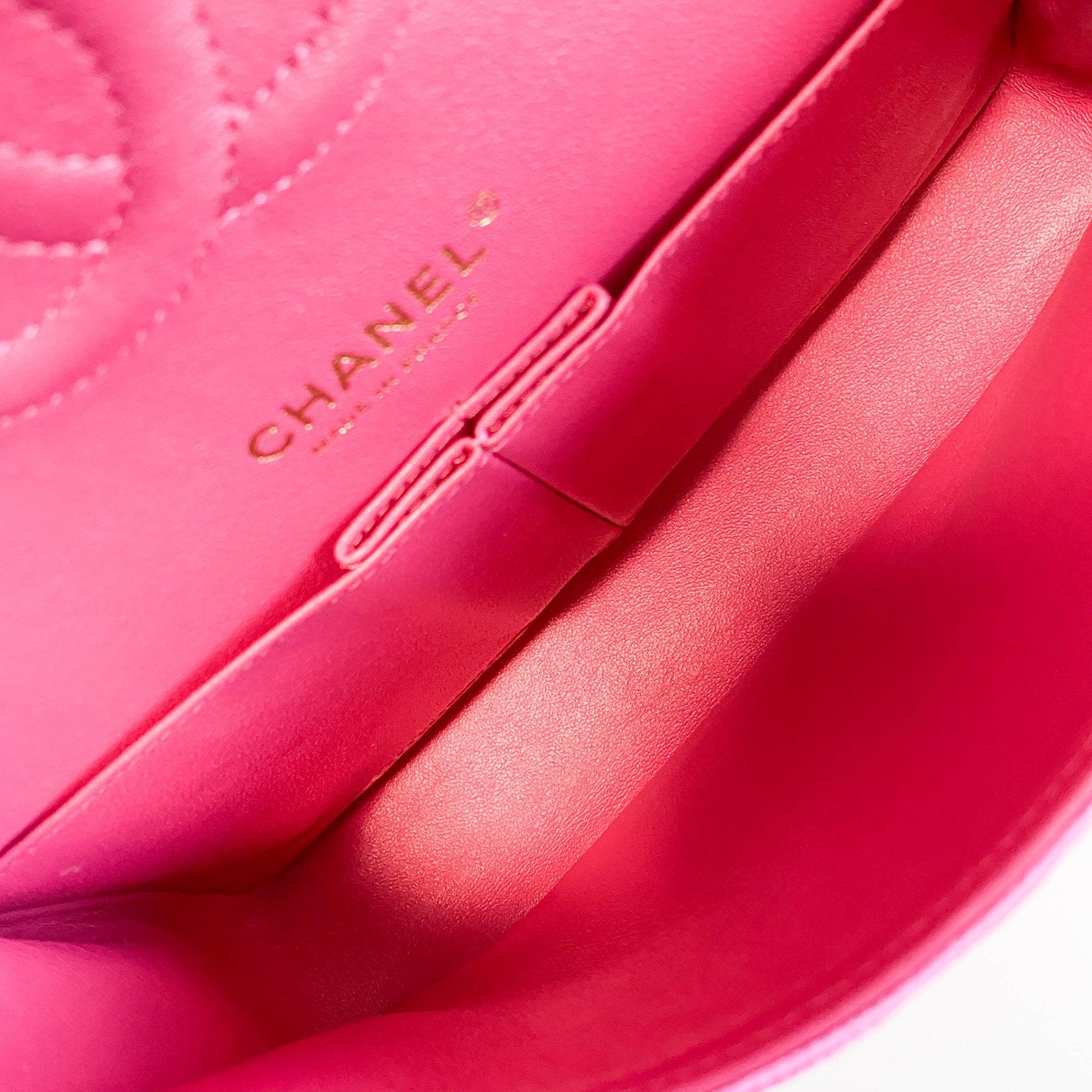 CHANEL Pink Velvet Timeless Classic Double Flap Chain Shoulder Bag, in , Sold by HIVE PRELOVED - Shoulder Bags, ,