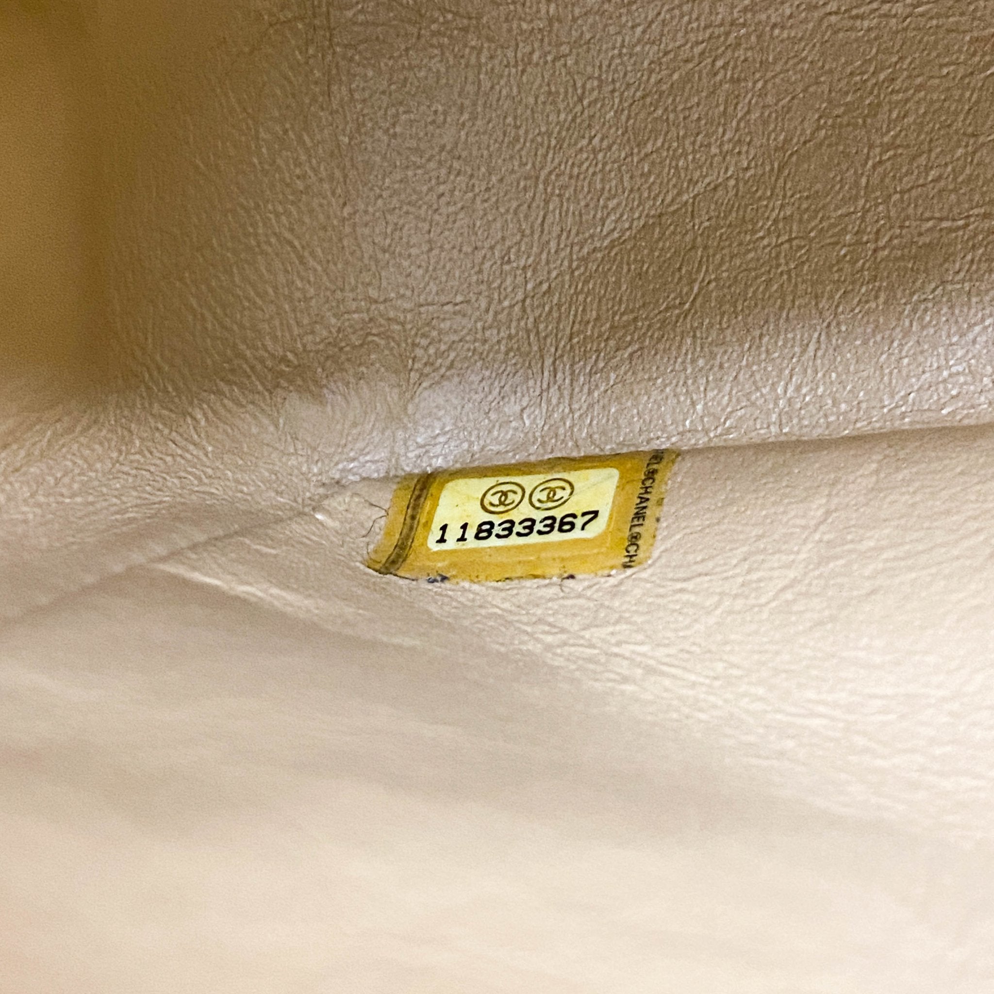 CHANEL Quilted Lambskin Classic Double Flap Shoulder Bag Cream, in , Sold by HIVE PRELOVED - Shoulder Bags, ,