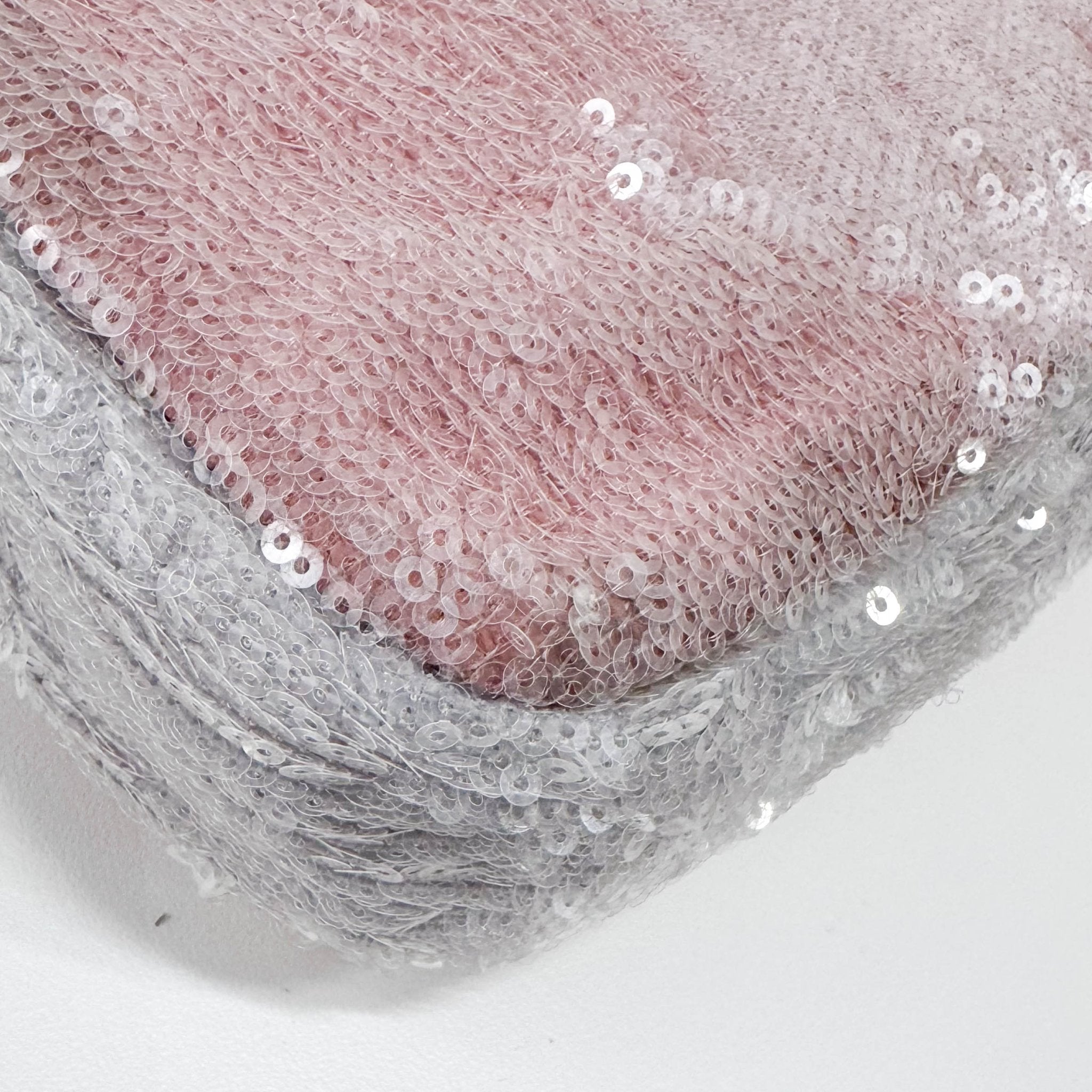 CHANEL Sequin Mini Waterfall Flap Pink Orange Grey Chain Strap Shoulder Bag, in , Sold by HIVE PRELOVED - Shoulder Bags, ,