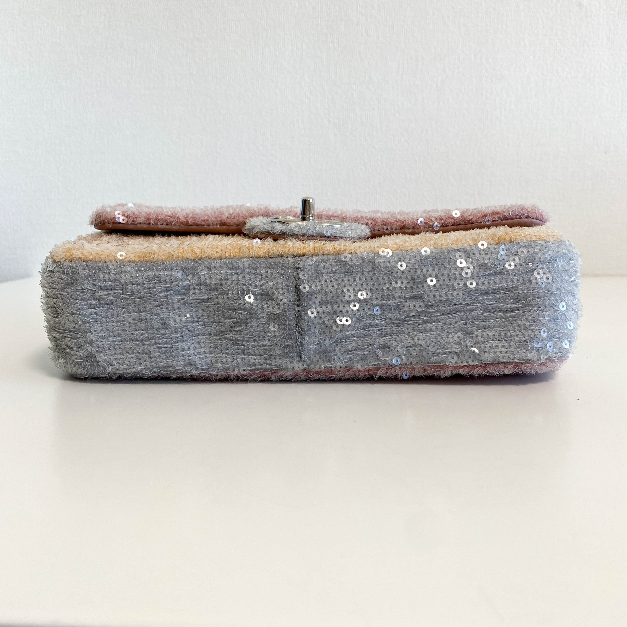 CHANEL Sequin Multi Colour Single Flap Chain Shoulder Bag, in , Sold by HIVE PRELOVED - Crossbody bags, Shoulder Bags,