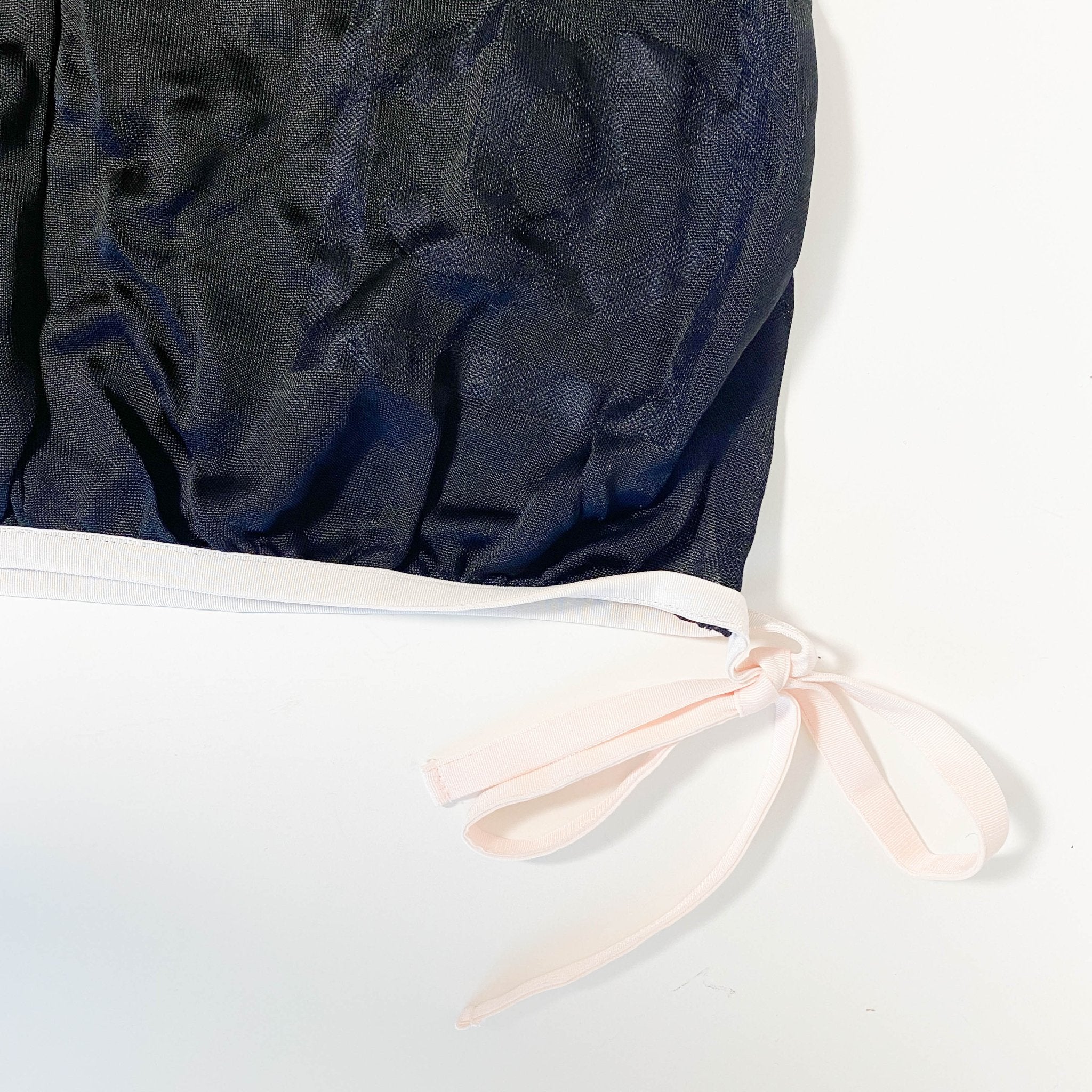 CHANEL Sheer Vest Top Black 36, in , Sold by HIVE PRELOVED - Tops, ,