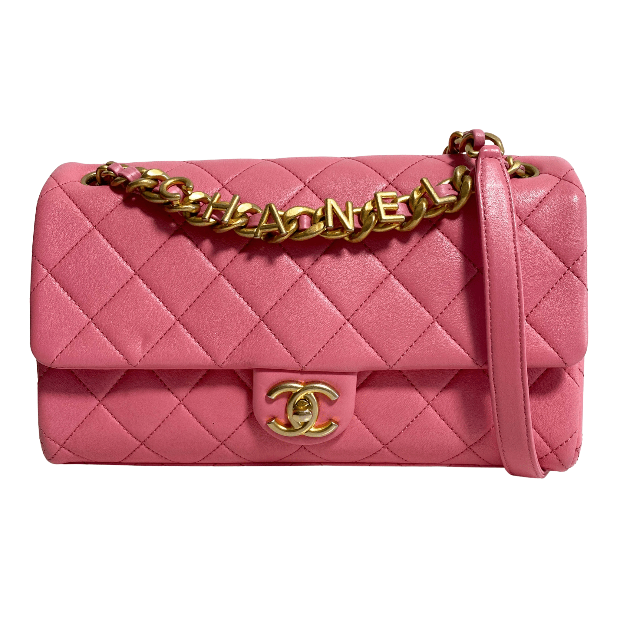 CHANEL Timeless Classic 25 Pink Lambskin Quilted Shoulder Bag, in , Sold by HIVE PRELOVED - Shoulder Bags, ,